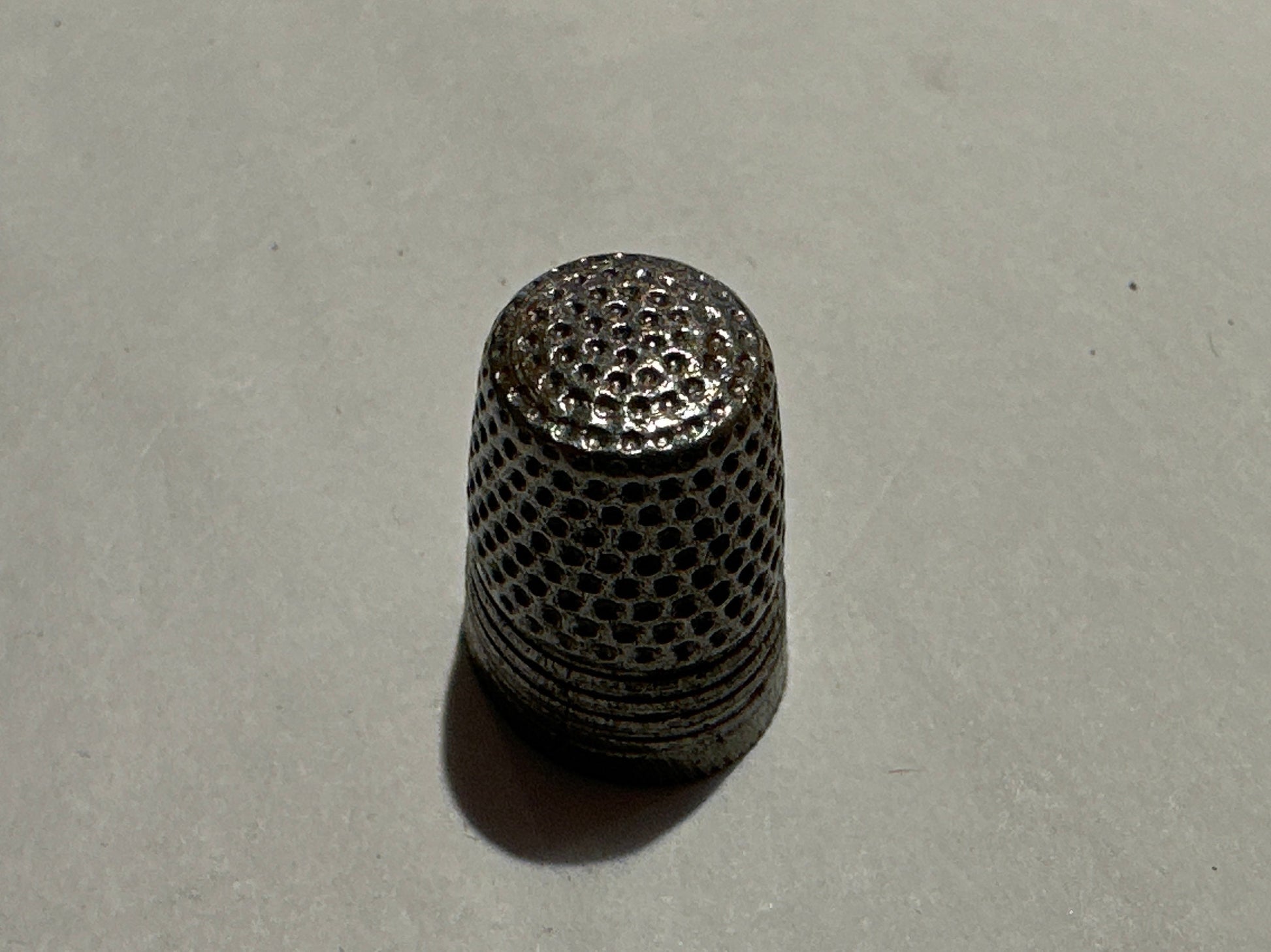 Vintage Silver Thimble | Medium Size | Home & Living