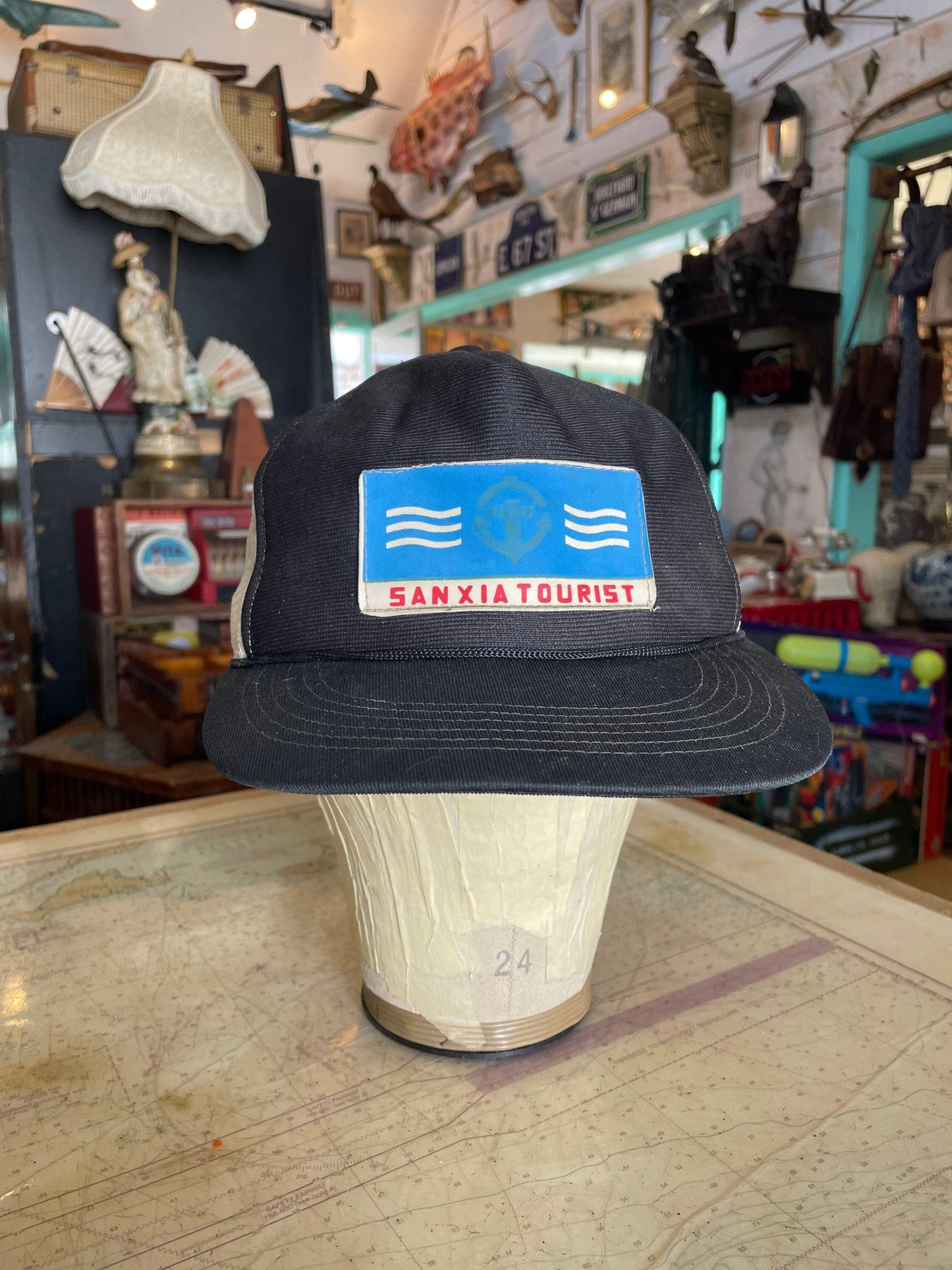 Vintage Sanxia Tourist Trucker Hat | Accessories