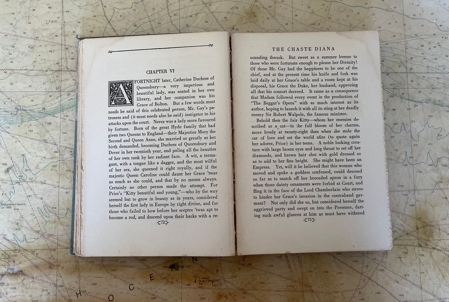 The Chaste Diana: A Romance of "The Beggar's Opera" by E. Barrington 1923