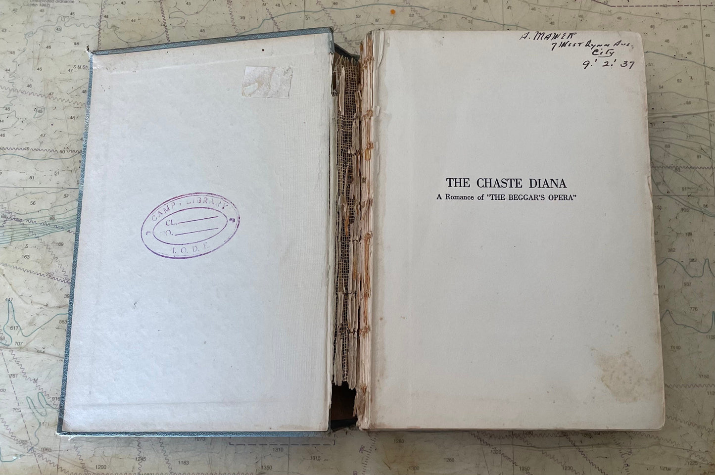 The Chaste Diana: A Romance of "The Beggar's Opera" by E. Barrington 1923