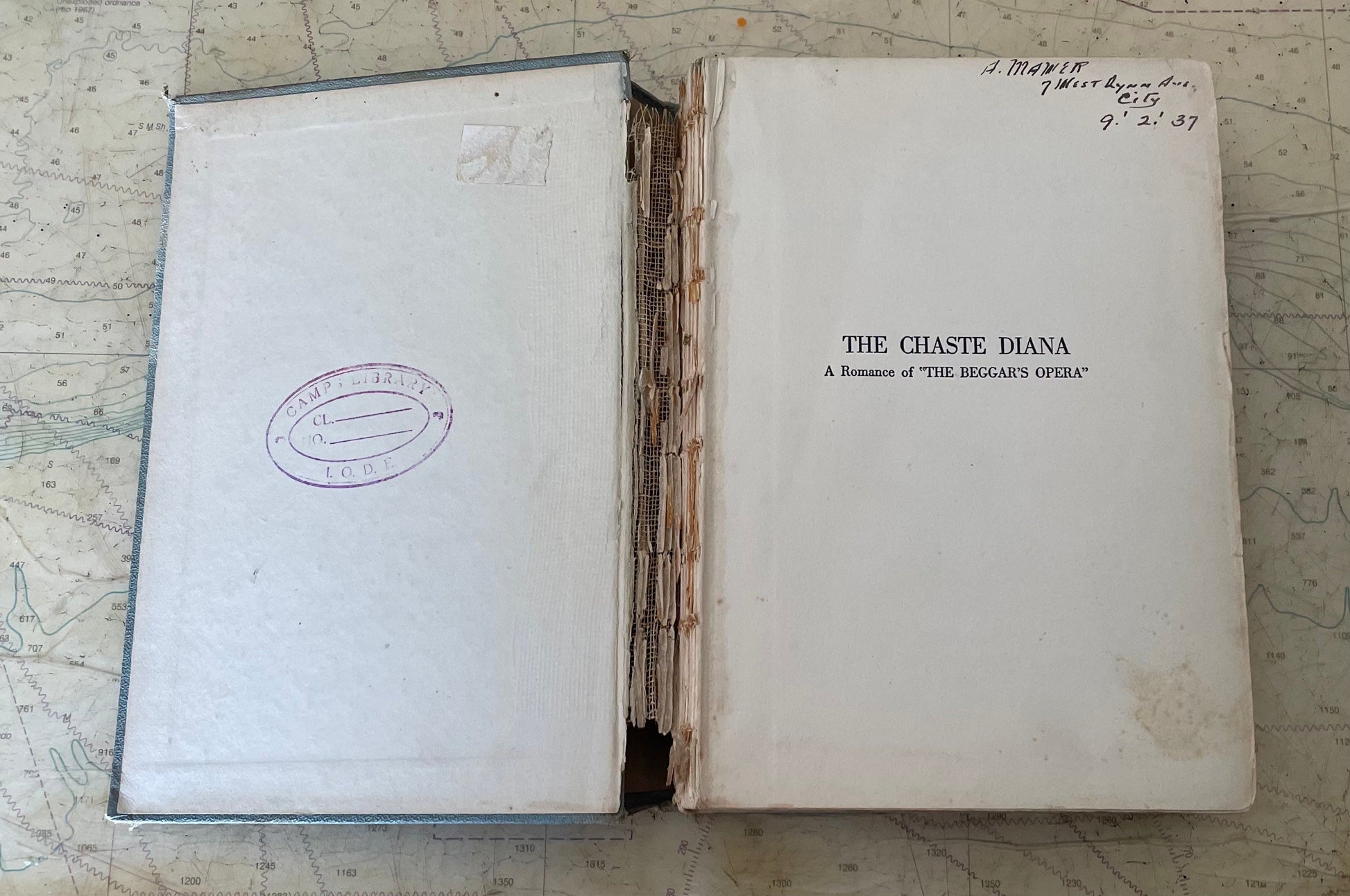 The Chaste Diana: A Romance of "The Beggar's Opera" by E. Barrington 1923