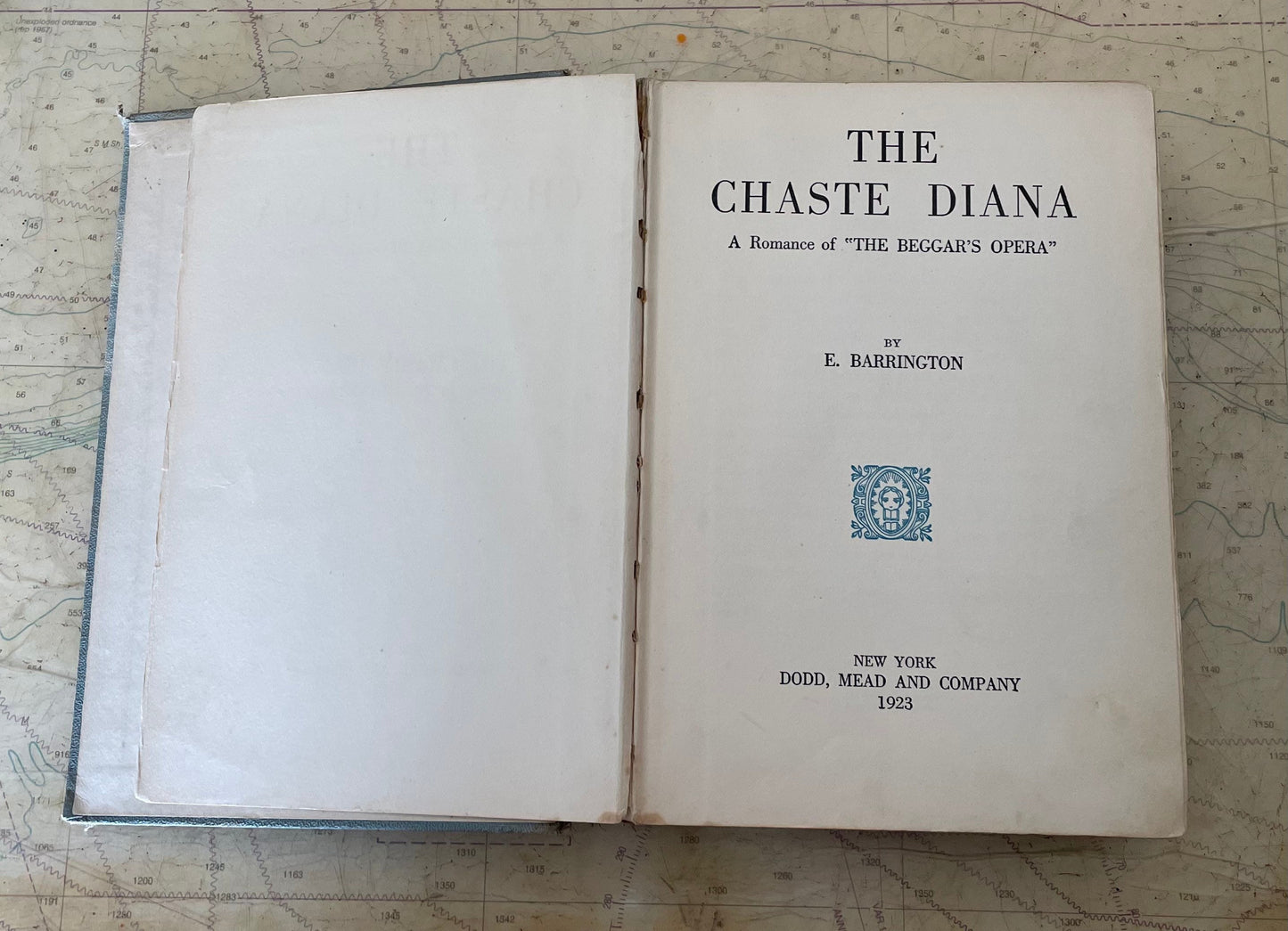 The Chaste Diana: A Romance of "The Beggar's Opera" by E. Barrington 1923