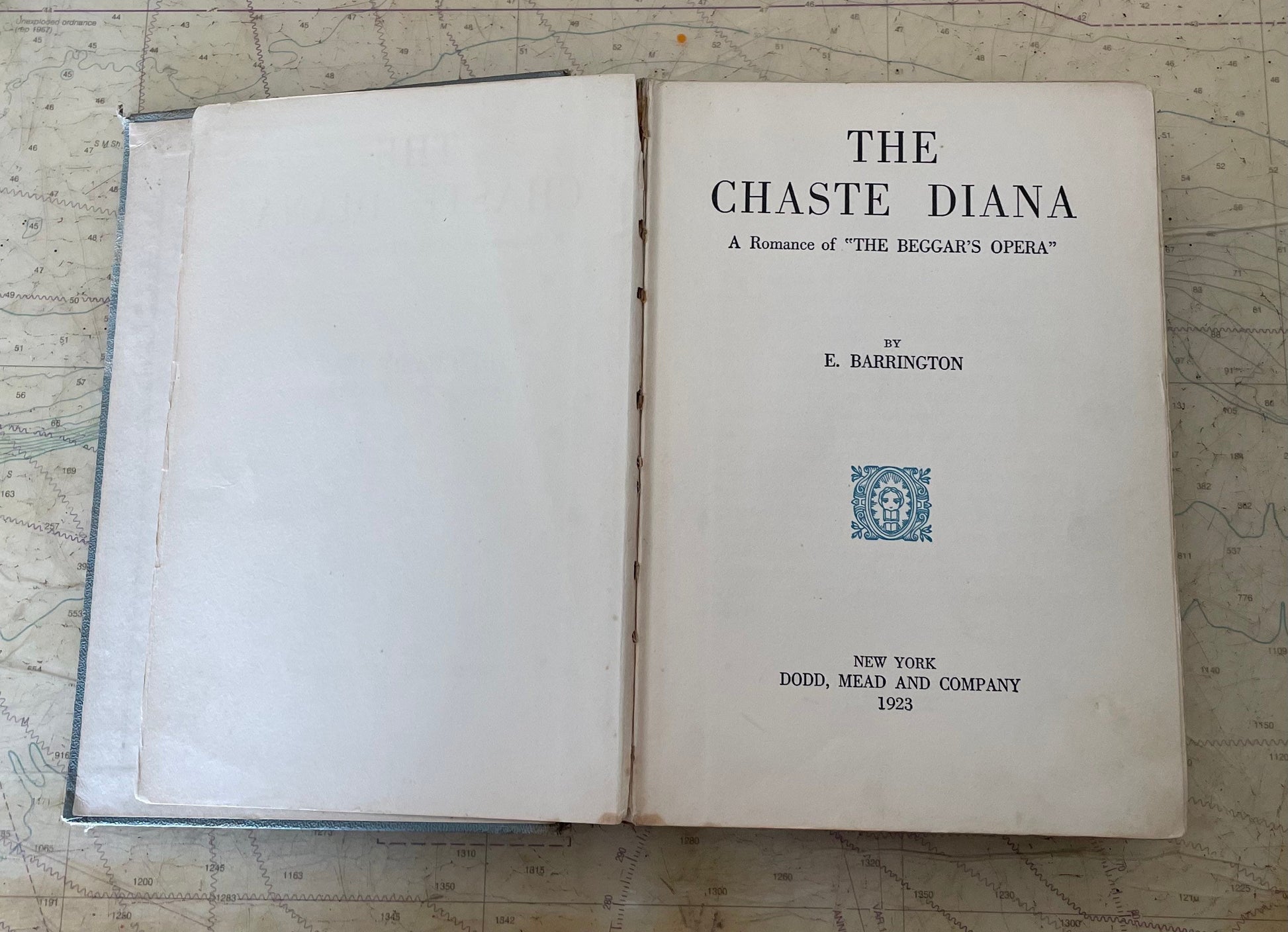 The Chaste Diana: A Romance of "The Beggar's Opera" by E. Barrington 1923