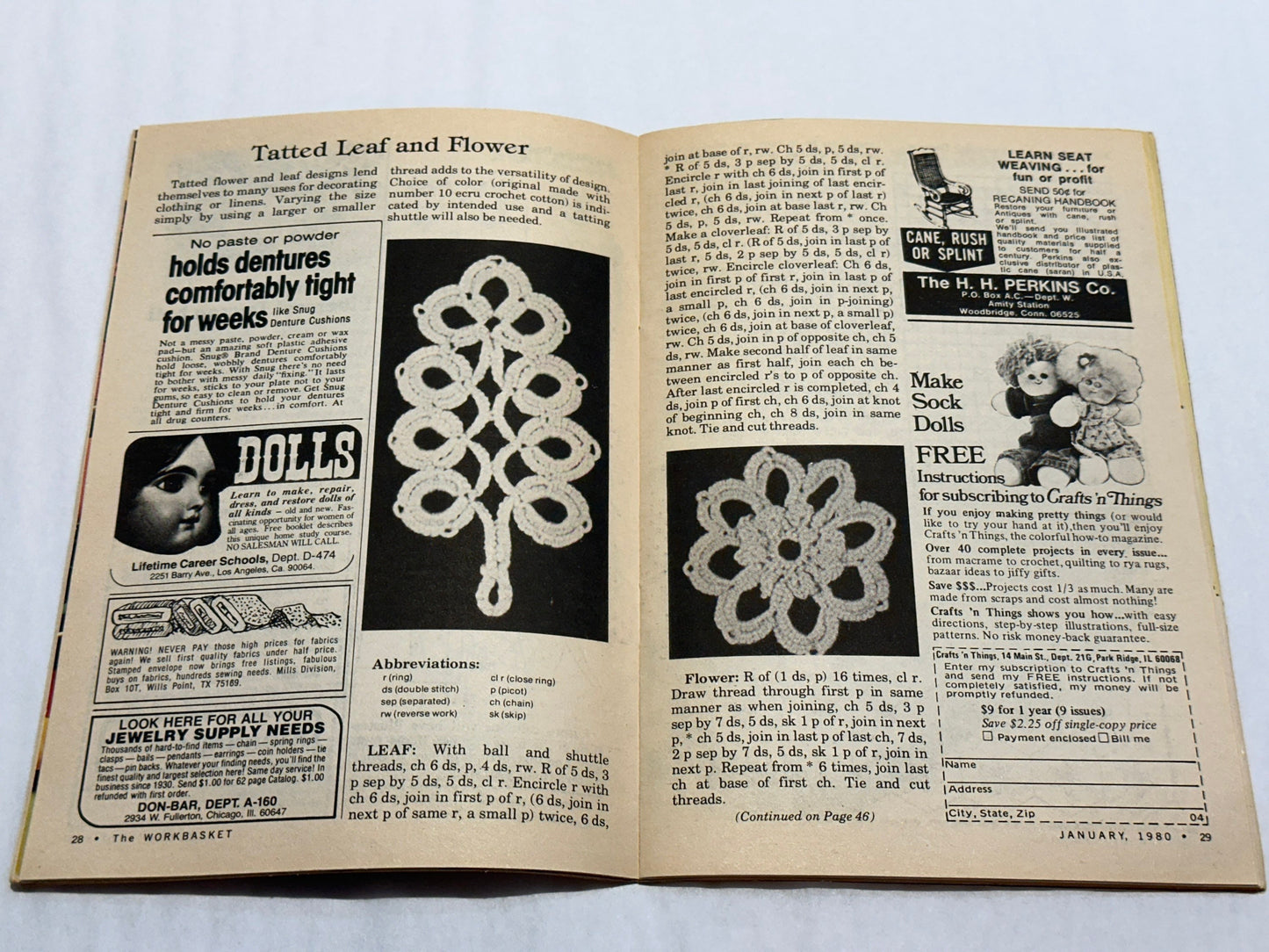 The Workbasket and Home Arts Magazine | January 1980 Issue