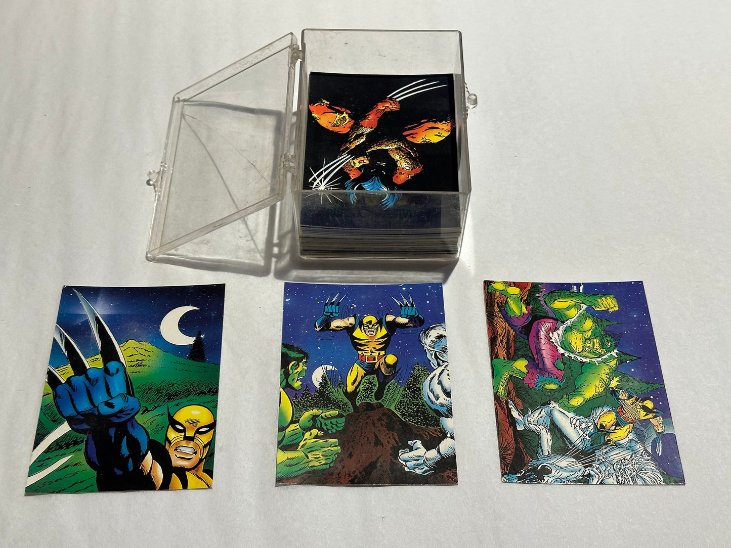 Wolverine "From Then Till Now " II Trading Cards | Set of 90 | 1992 Marvel Trading Cards | Adults Only