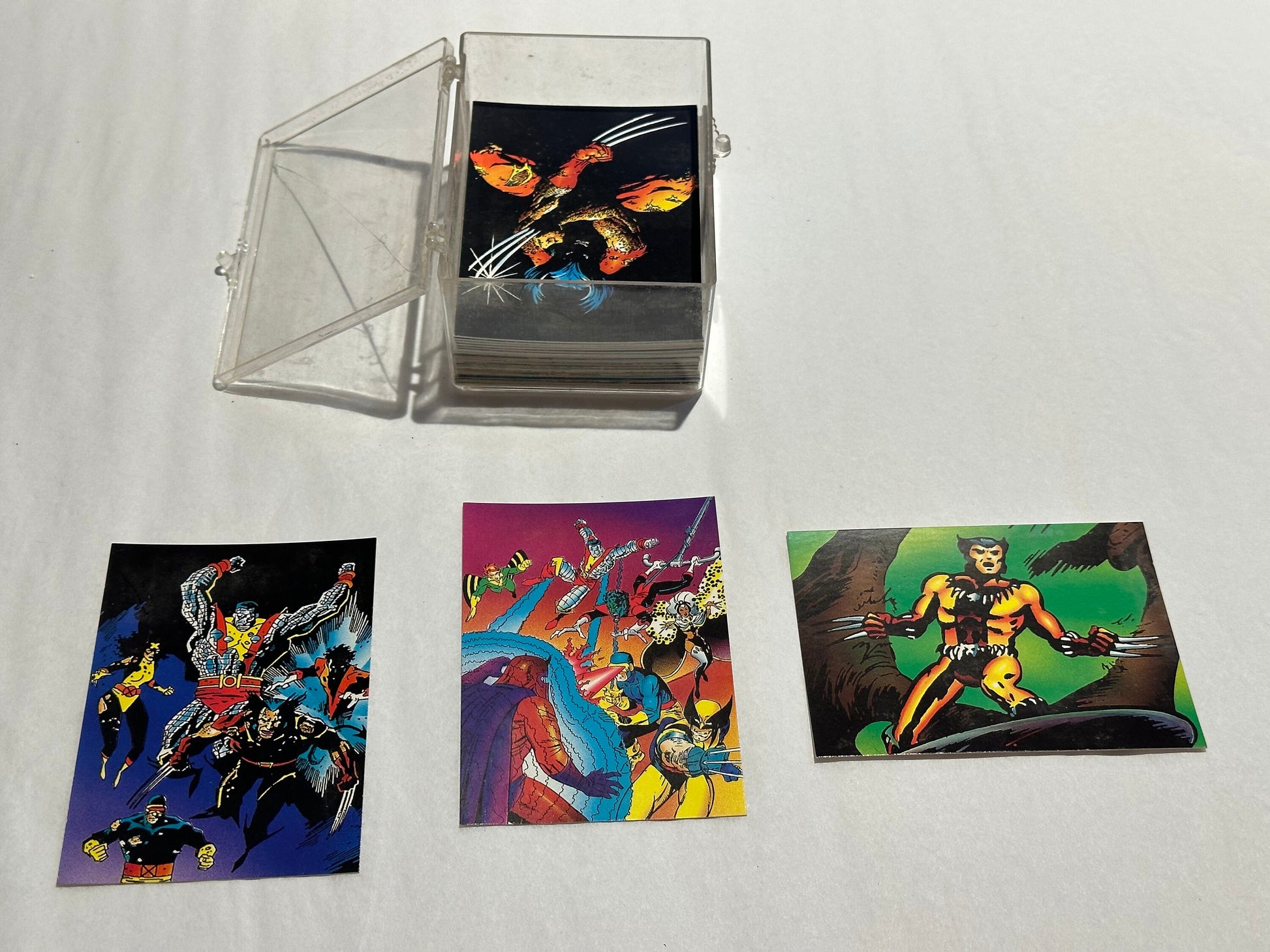 Wolverine "From Then Till Now " II Trading Cards | Set of 90 | 1992 Marvel Trading Cards | Adults Only