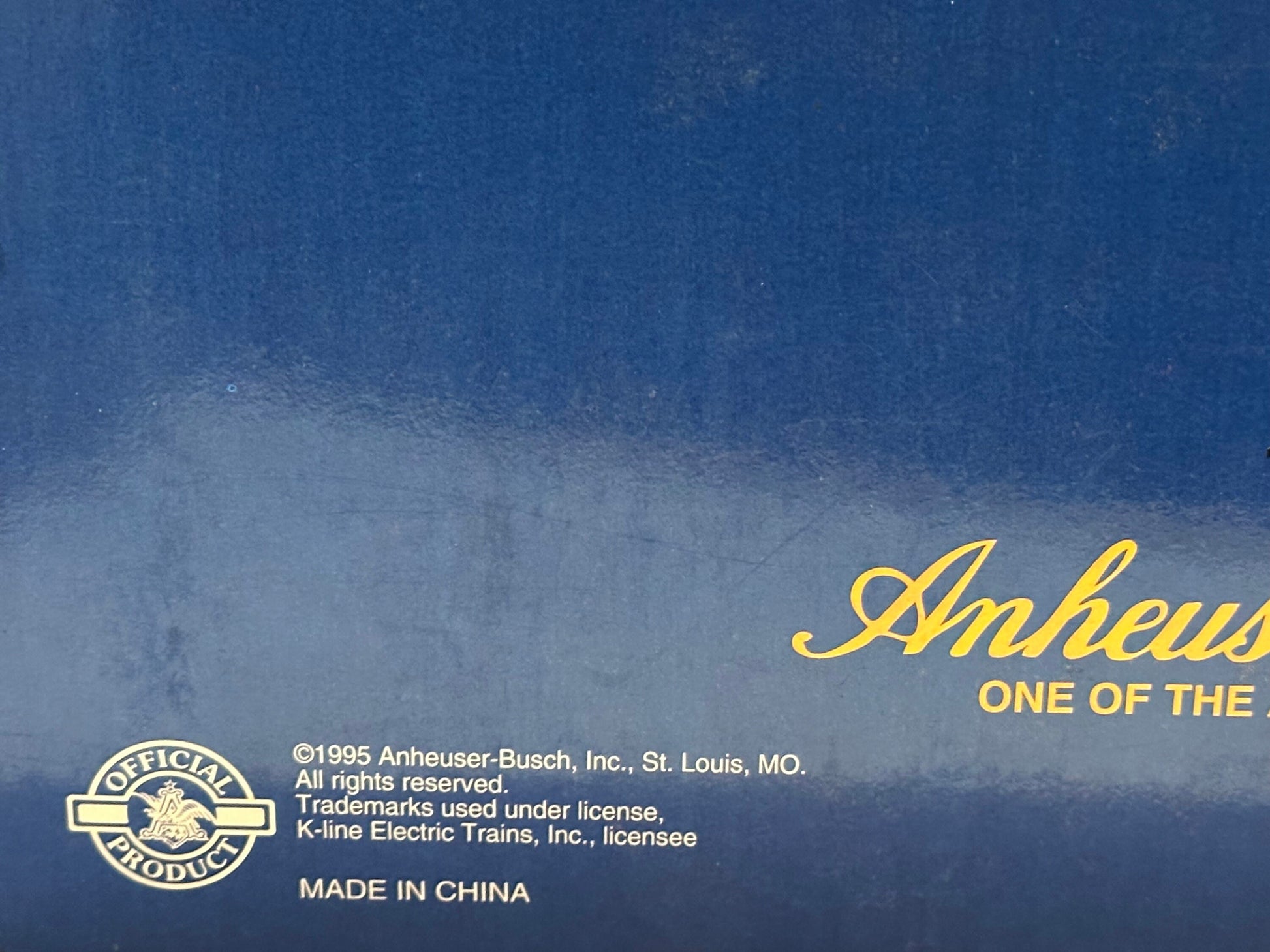 Anheuser-Busch Model Train Freight Cars, Vintage Train Cars, 0/0-27 Gauge Collectibles