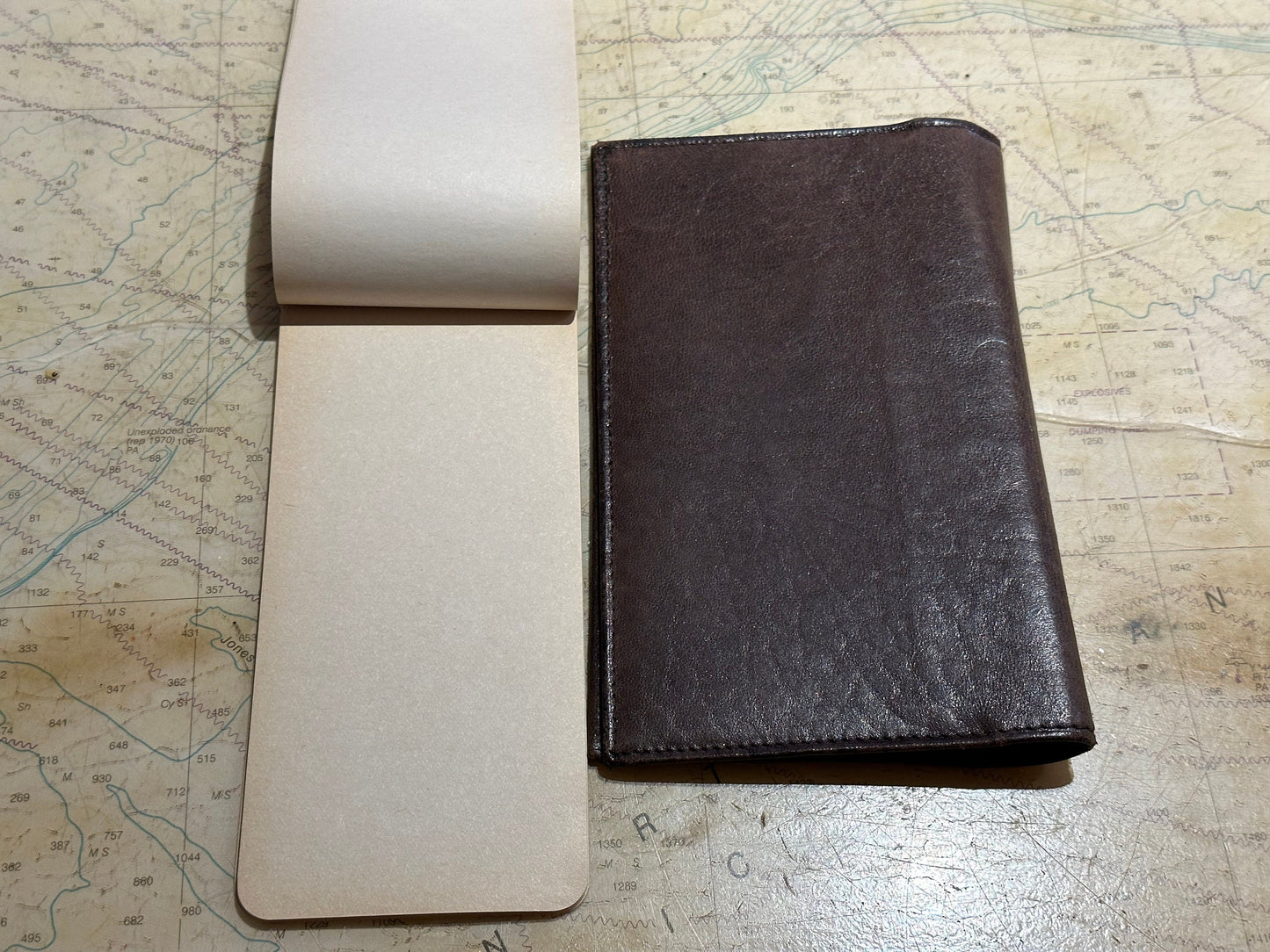 Vintage Mini Sketchpad w/ Leather Case | Accessories