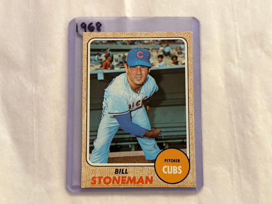 Bill Stoneman - Chicago Cubs Pitcher | 1967 Baseball Card