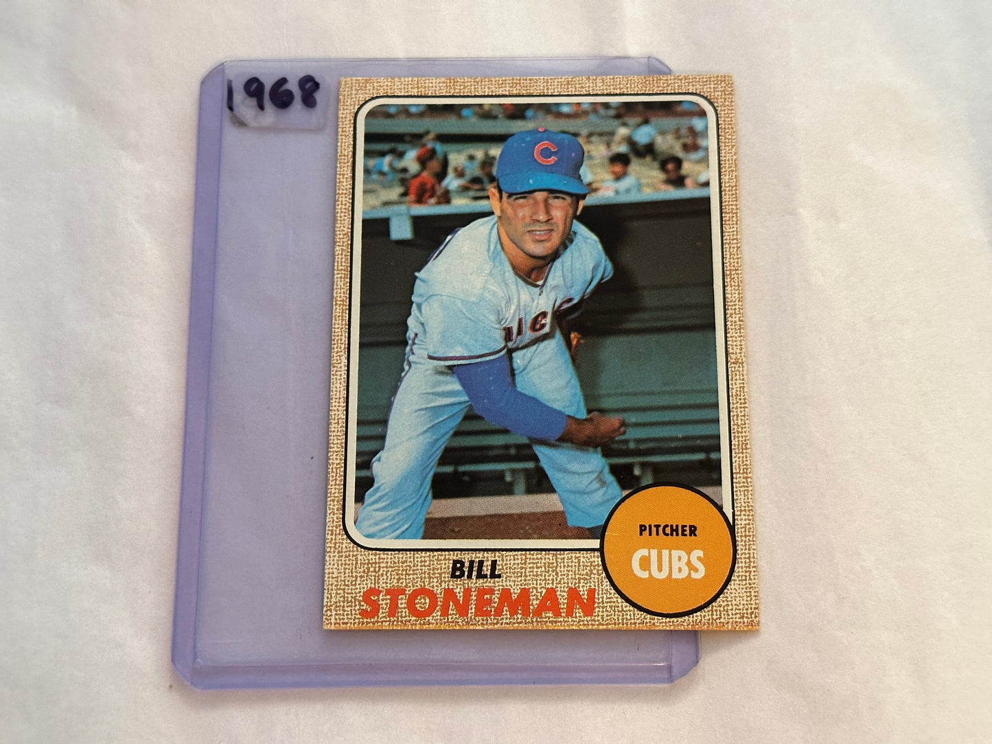 Bill Stoneman - Chicago Cubs Pitcher | 1967 Baseball Card