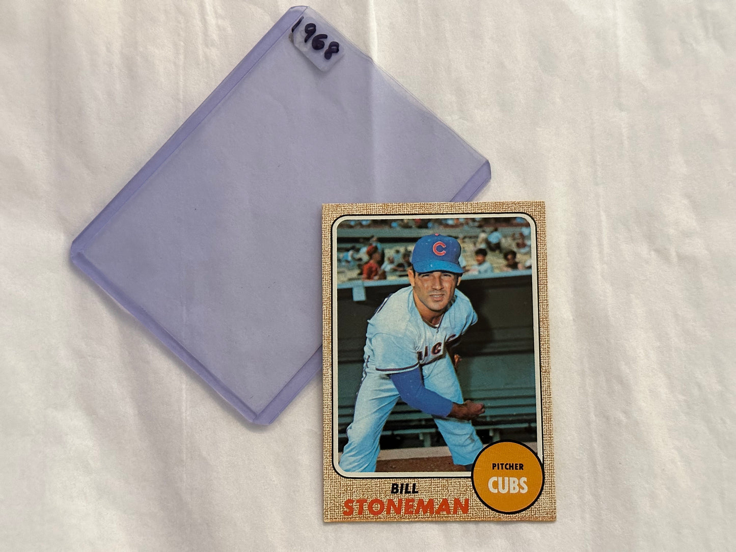 Bill Stoneman - Chicago Cubs Pitcher | 1967 Baseball Card