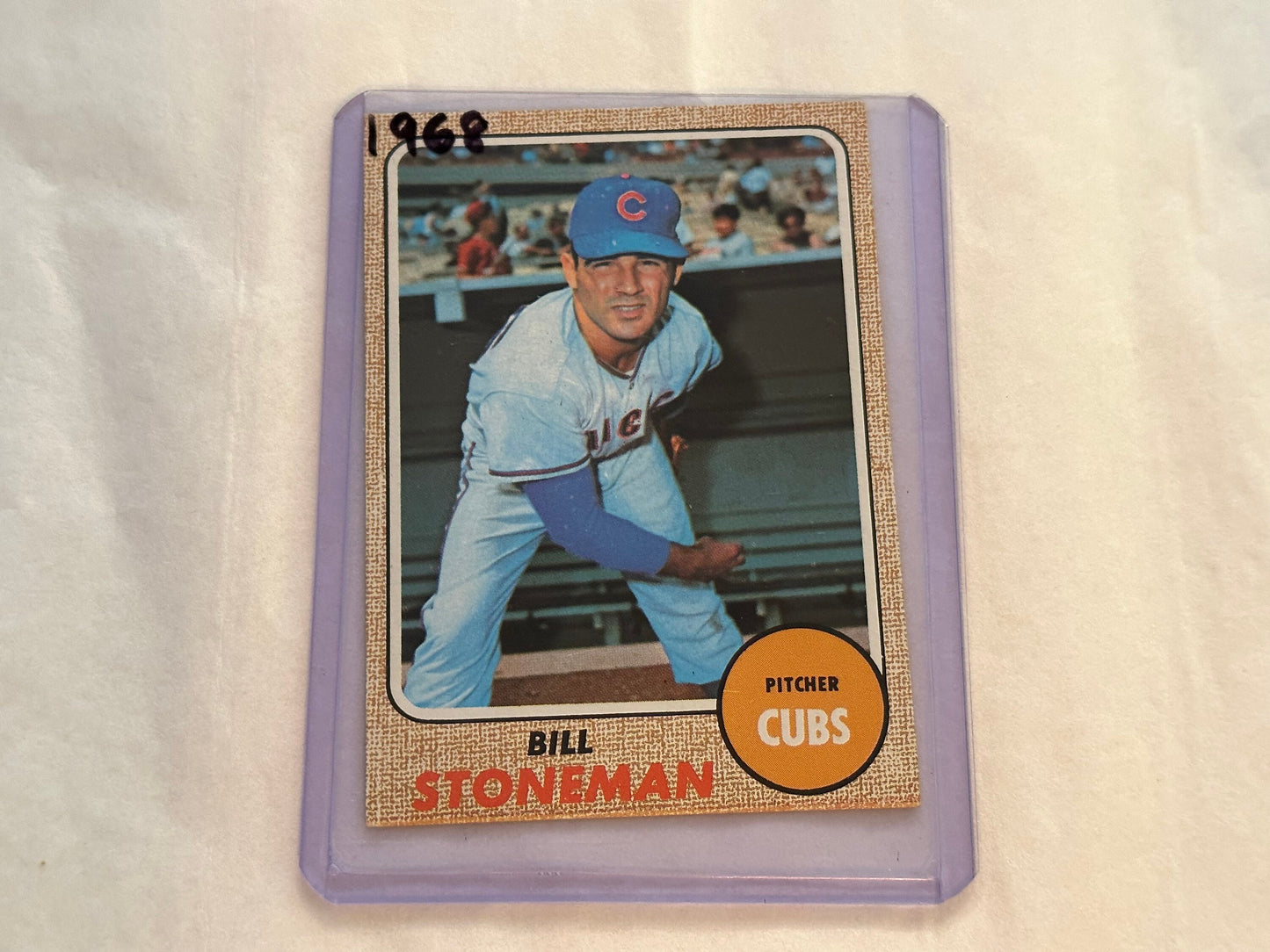 Bill Stoneman - Chicago Cubs Pitcher | 1967 Baseball Card