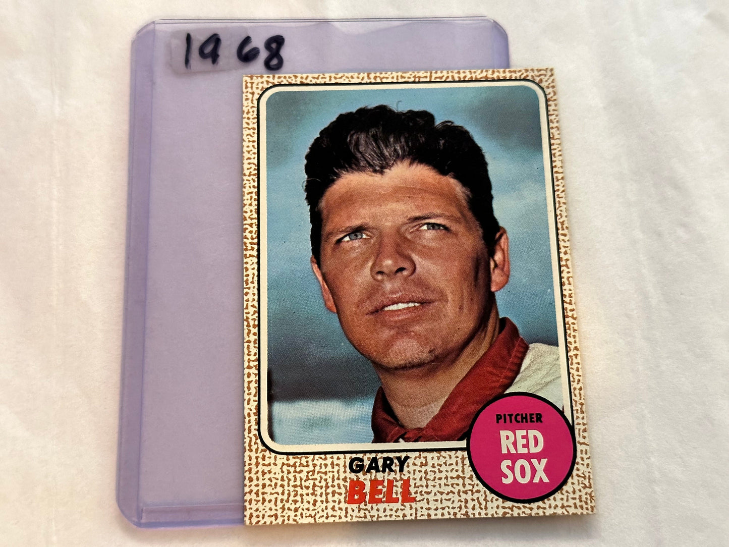 Gary Bell - Red Sox Pitcher | 1968 Baseball Card