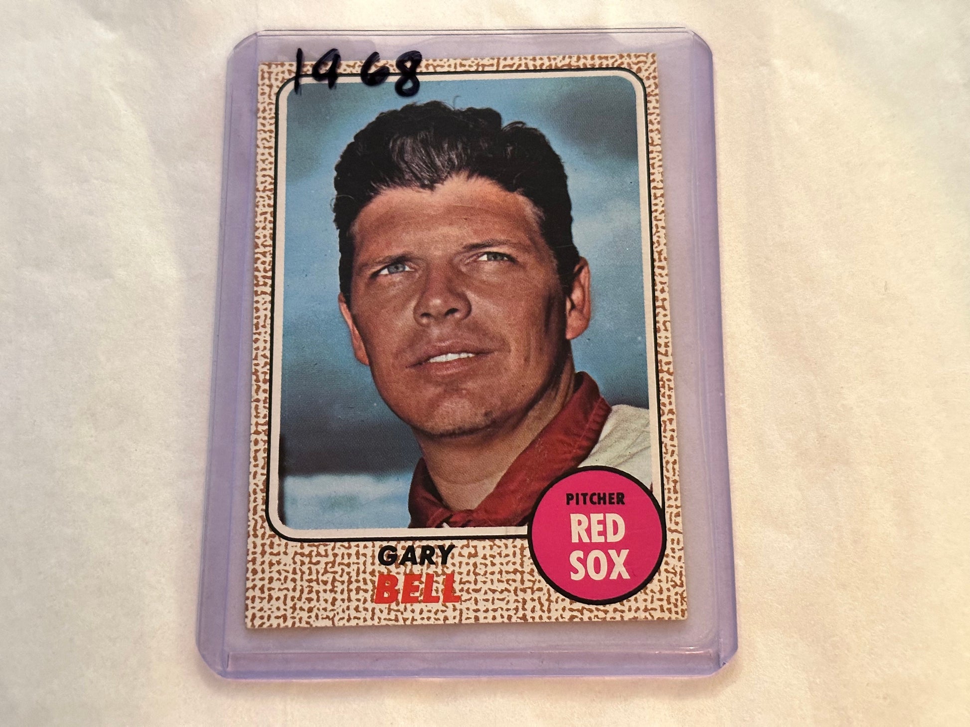 Gary Bell - Red Sox Pitcher | 1968 Baseball Card