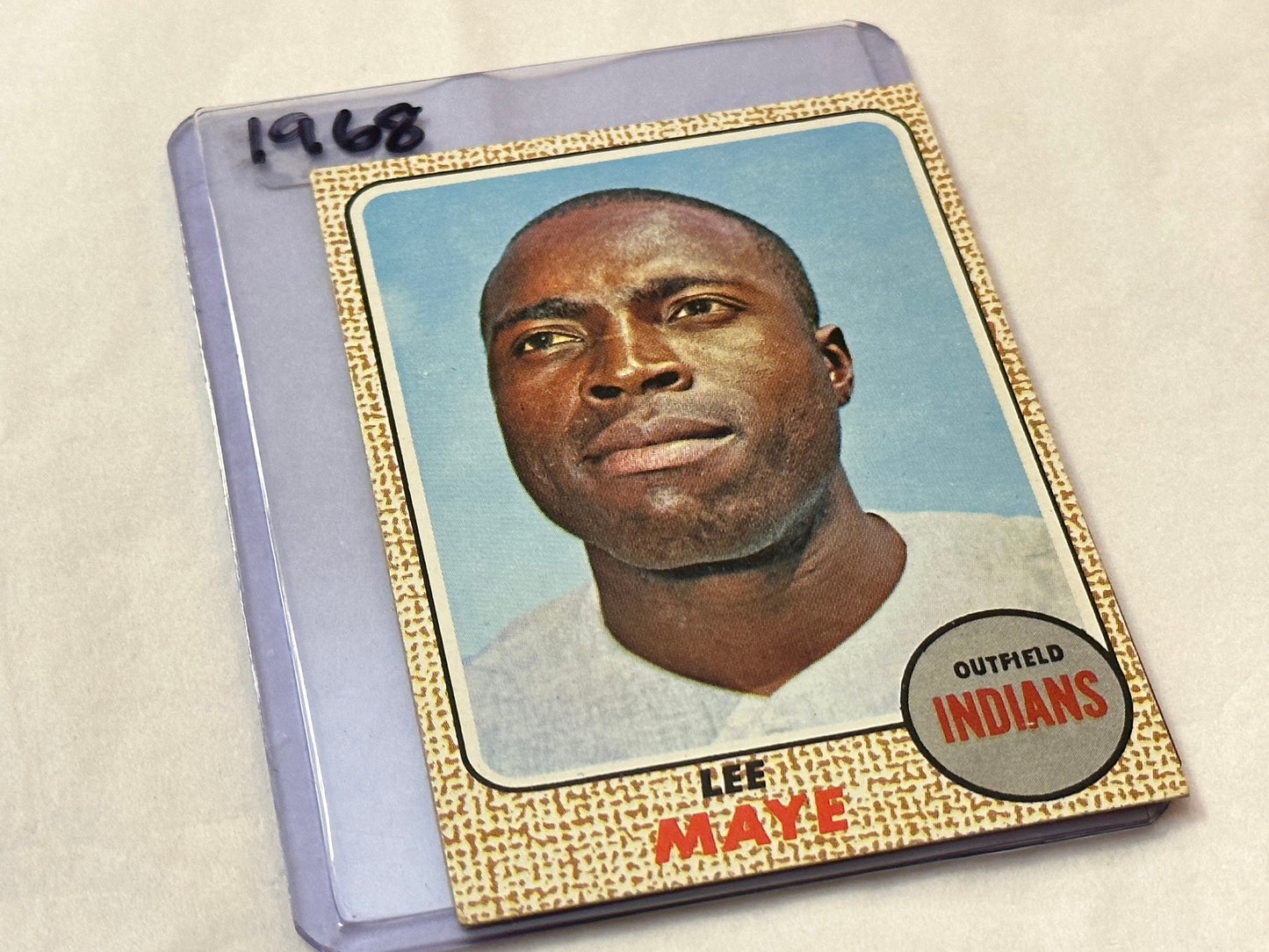 1968 Lee Maye - Outfield - Indians | Baseball Card