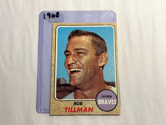 Bob Tillman - Atlanta Braves - Catcher | Baseball Card