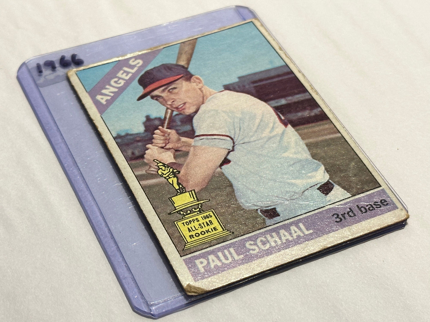 Paul Schaal - California Angels - 3rd Base | Baseball Card