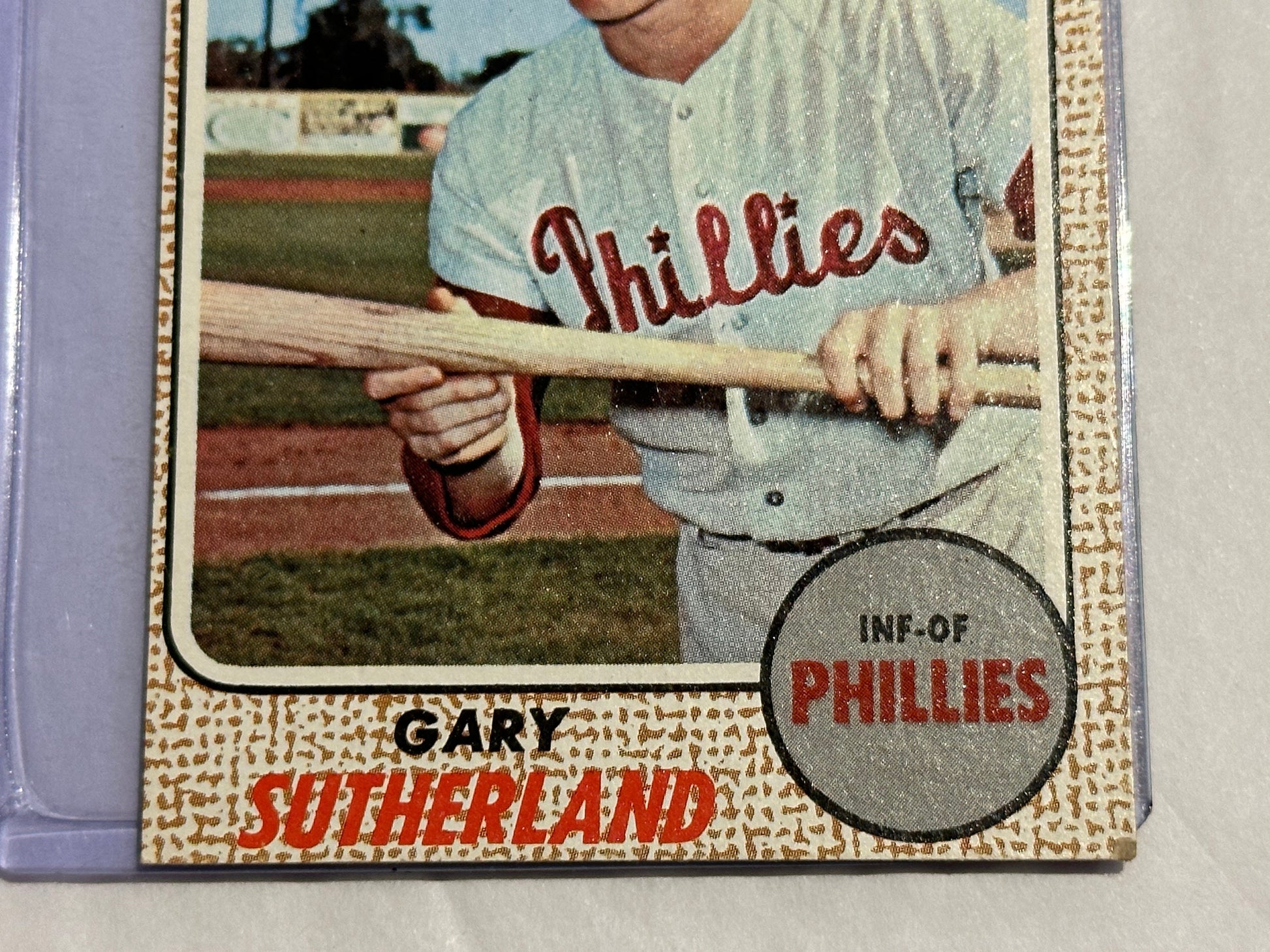 Gary Sutherland - Phila. Phillies - Infield/Outfield | Baseball Card