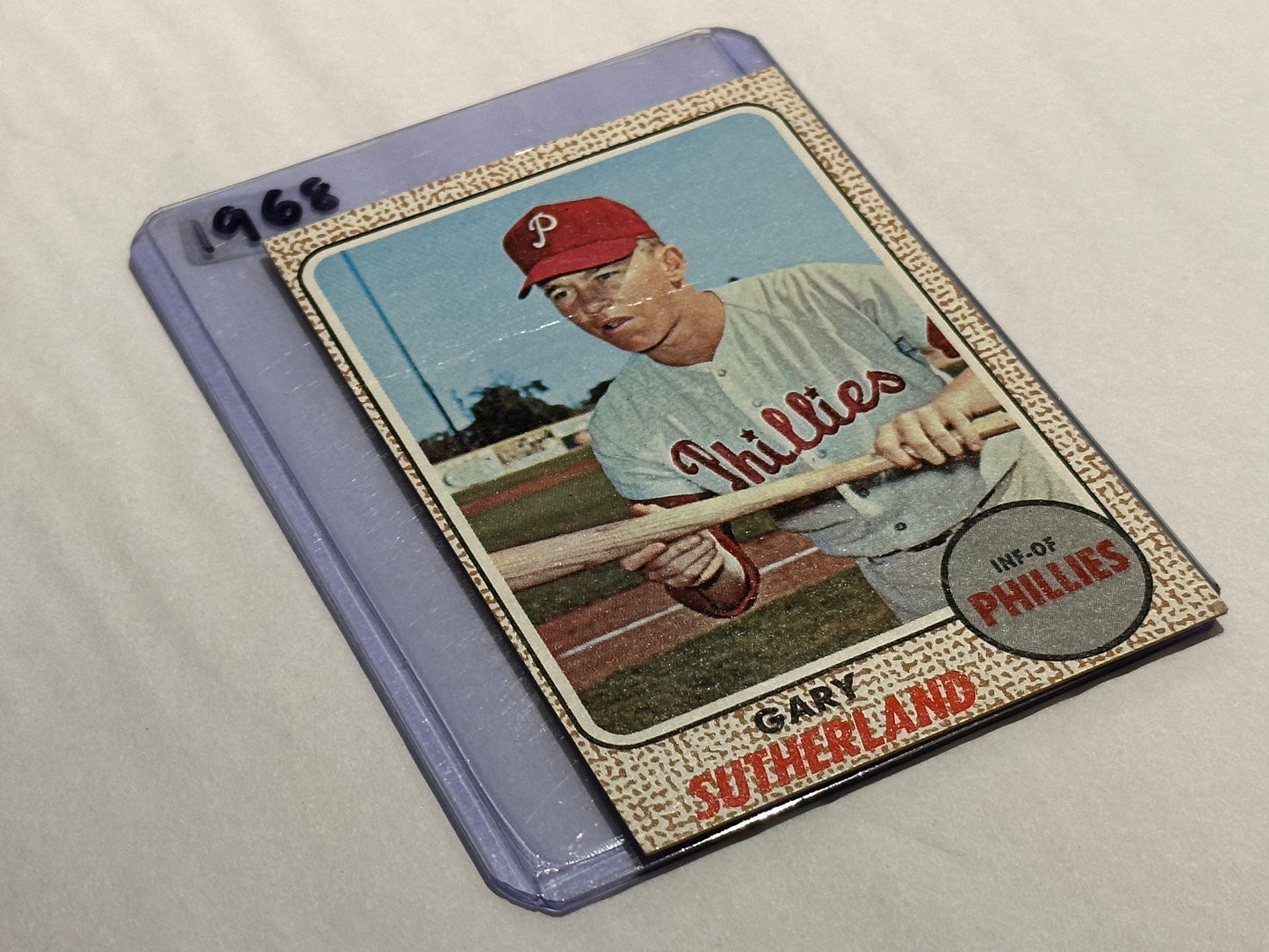 Gary Sutherland - Phila. Phillies - Infield/Outfield | Baseball Card