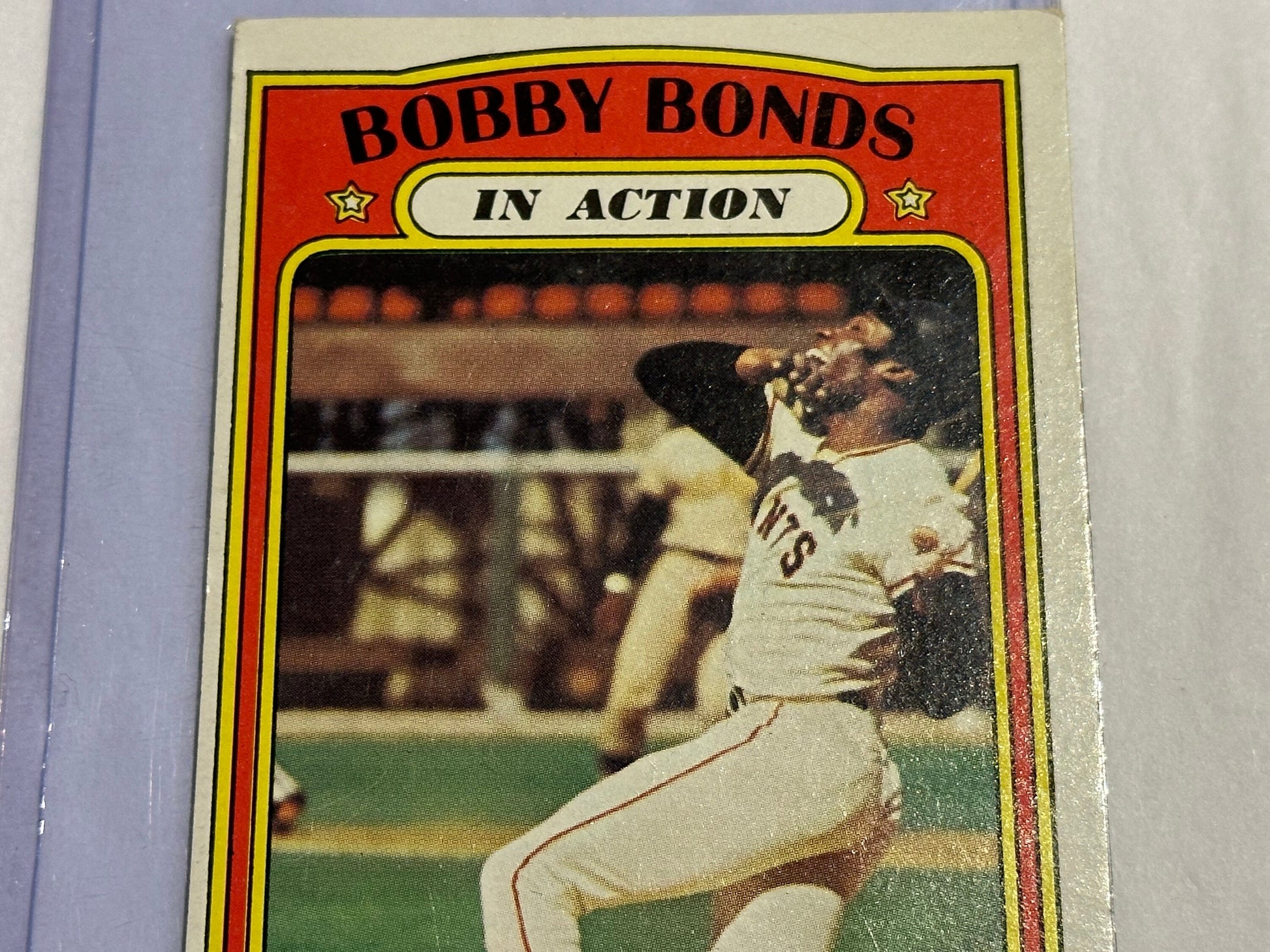 Bobby Bonds In Action | Baseball Card