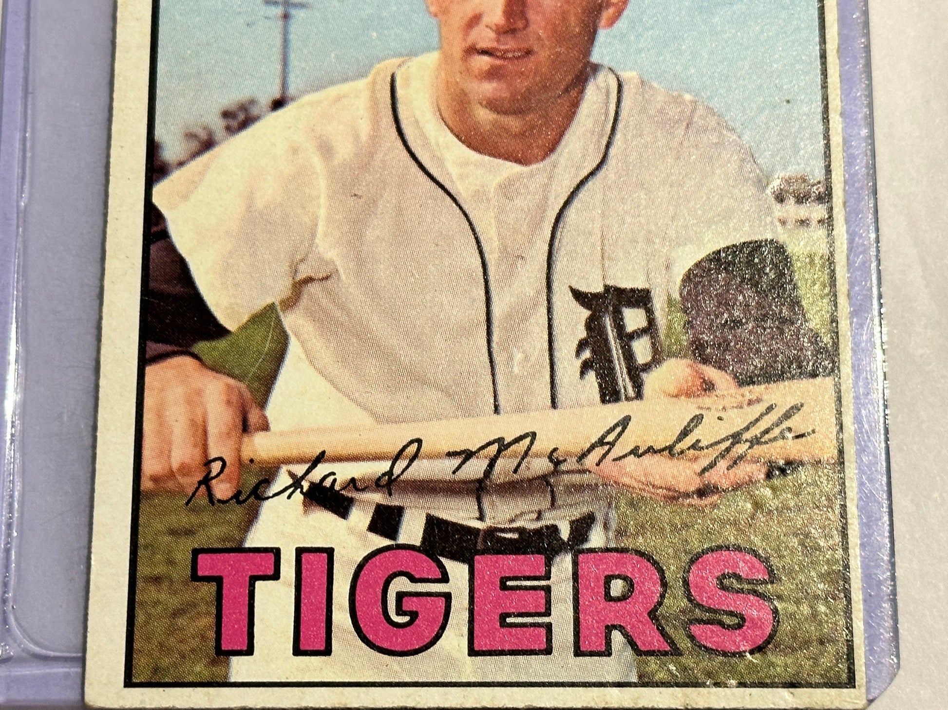 Dick McAuliffe - Detroit Tigers - Shortstop | Baseball Card