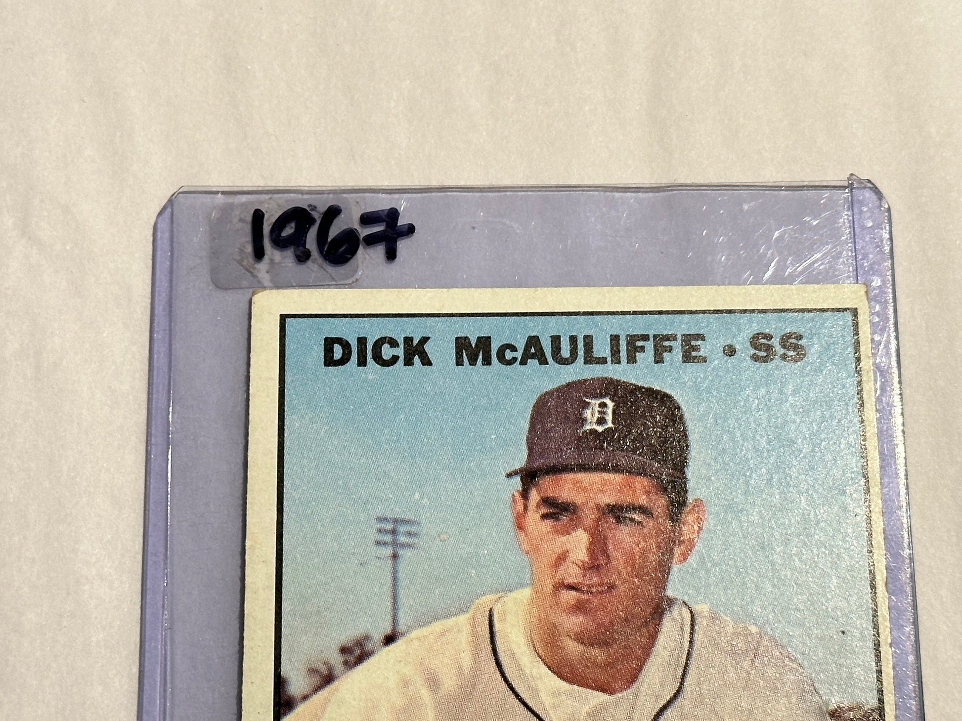 Dick McAuliffe - Detroit Tigers - Shortstop | Baseball Card