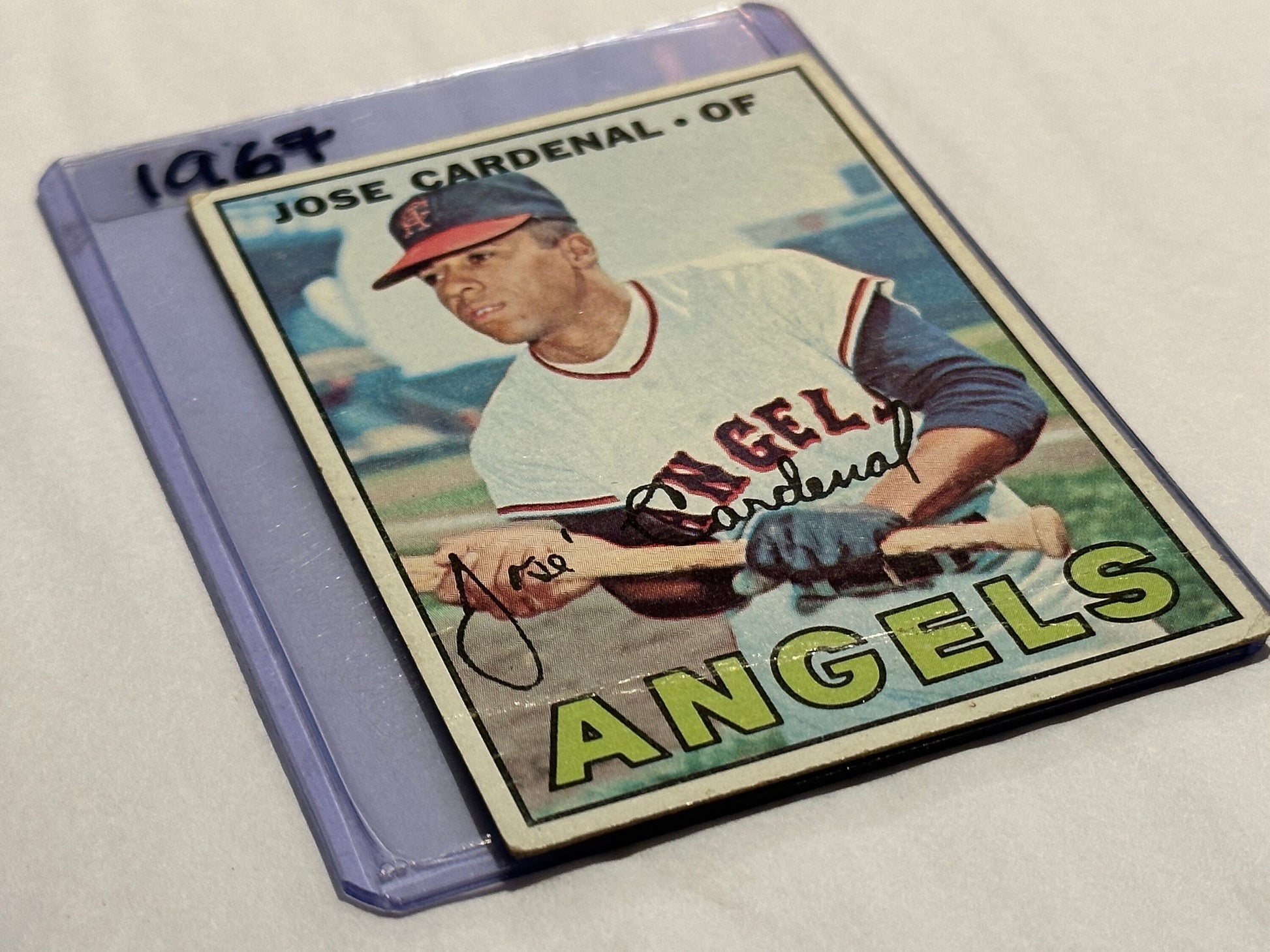 Jose Cardenal - California Angels - Outfield Player | Baseball Card