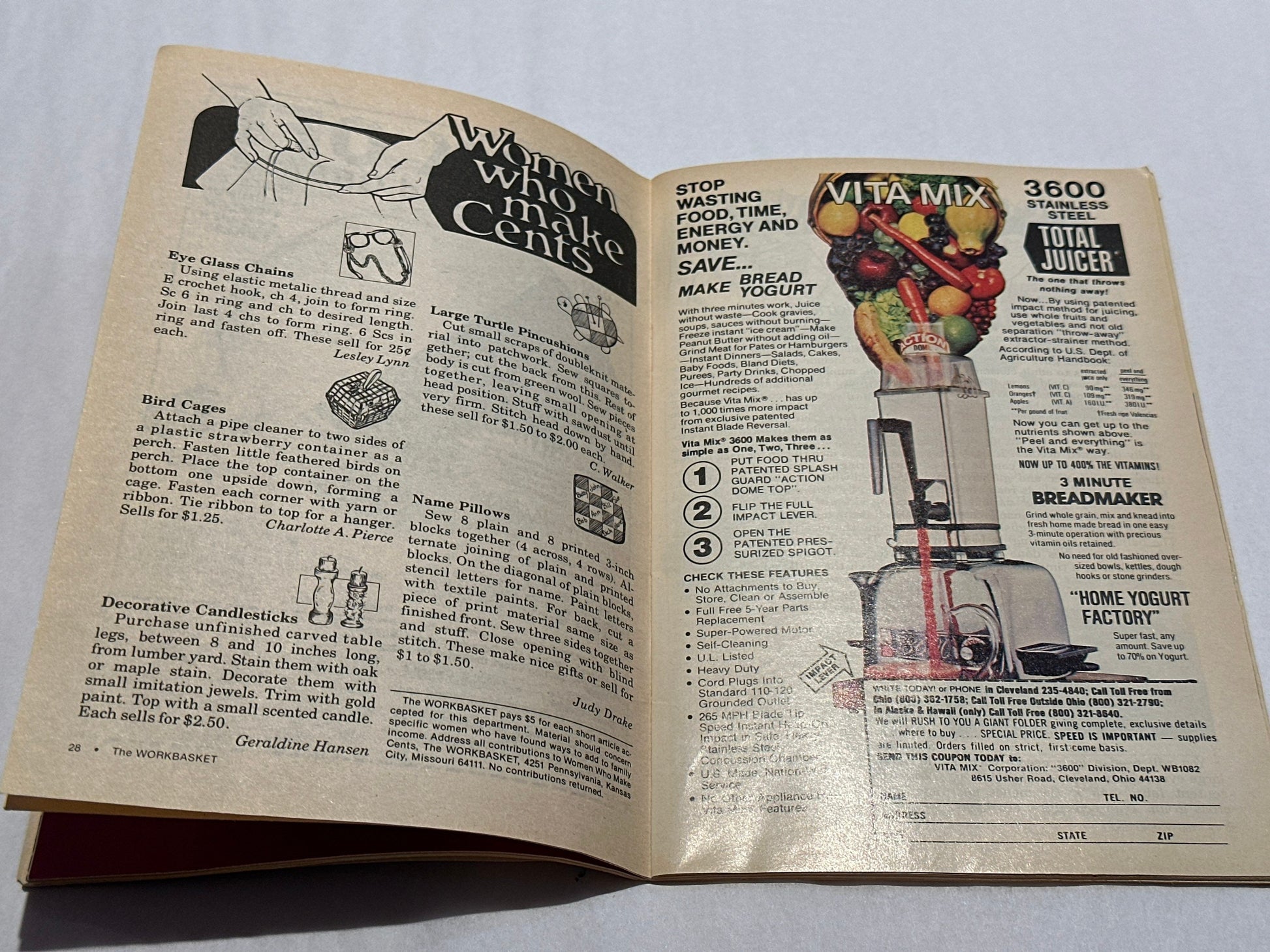 The Workbasket and Home Arts Magazine | October 1982 Issue