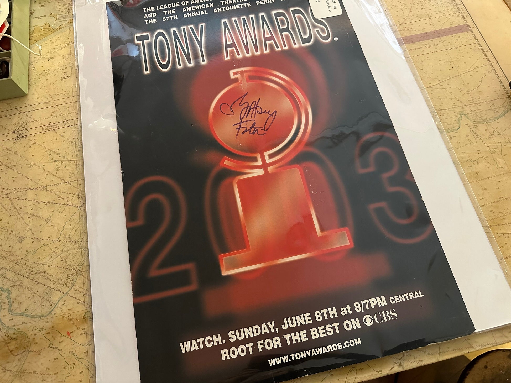 Original Signed Tony Awards Poster from 2003 | Home Decor