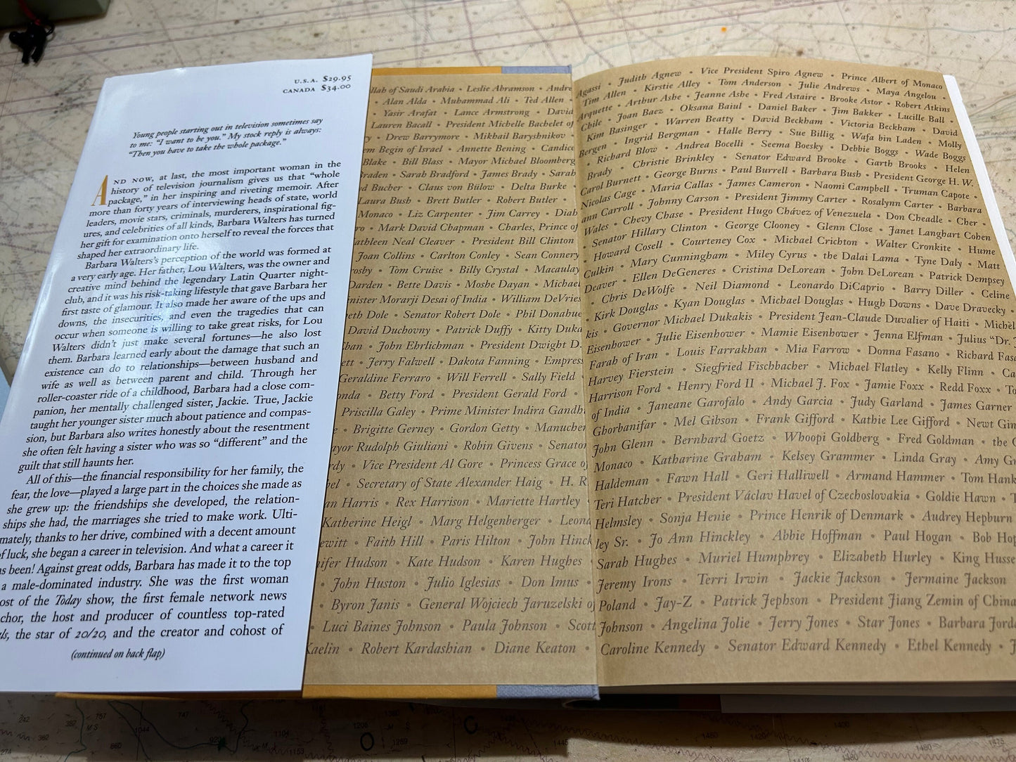 Audition: A Memoir by Barbara Walters *AUTOGRAPHED* | Literature