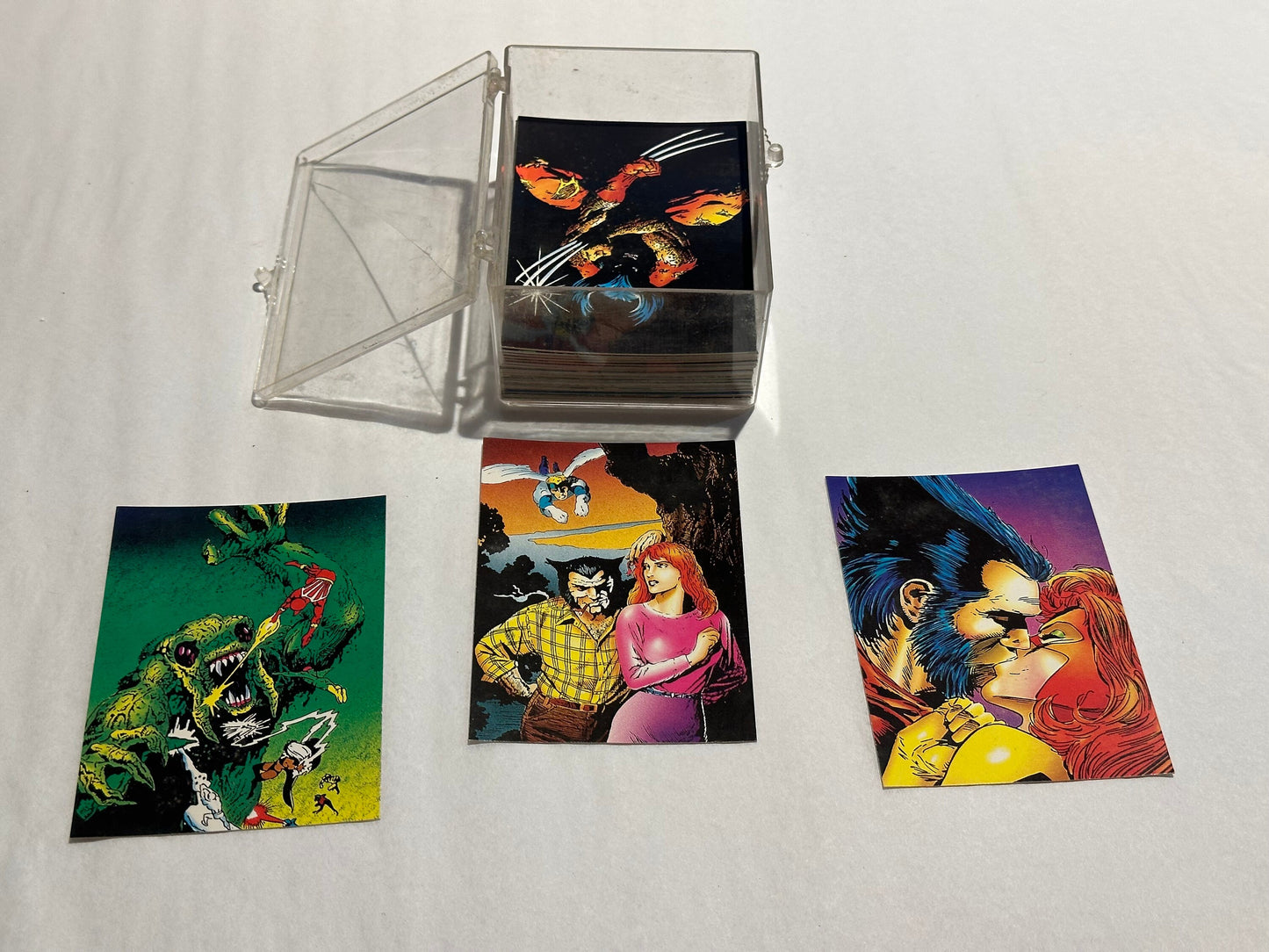 Wolverine "From Then Till Now " II Trading Cards | Set of 90 | 1992 Marvel Trading Cards | Adults Only