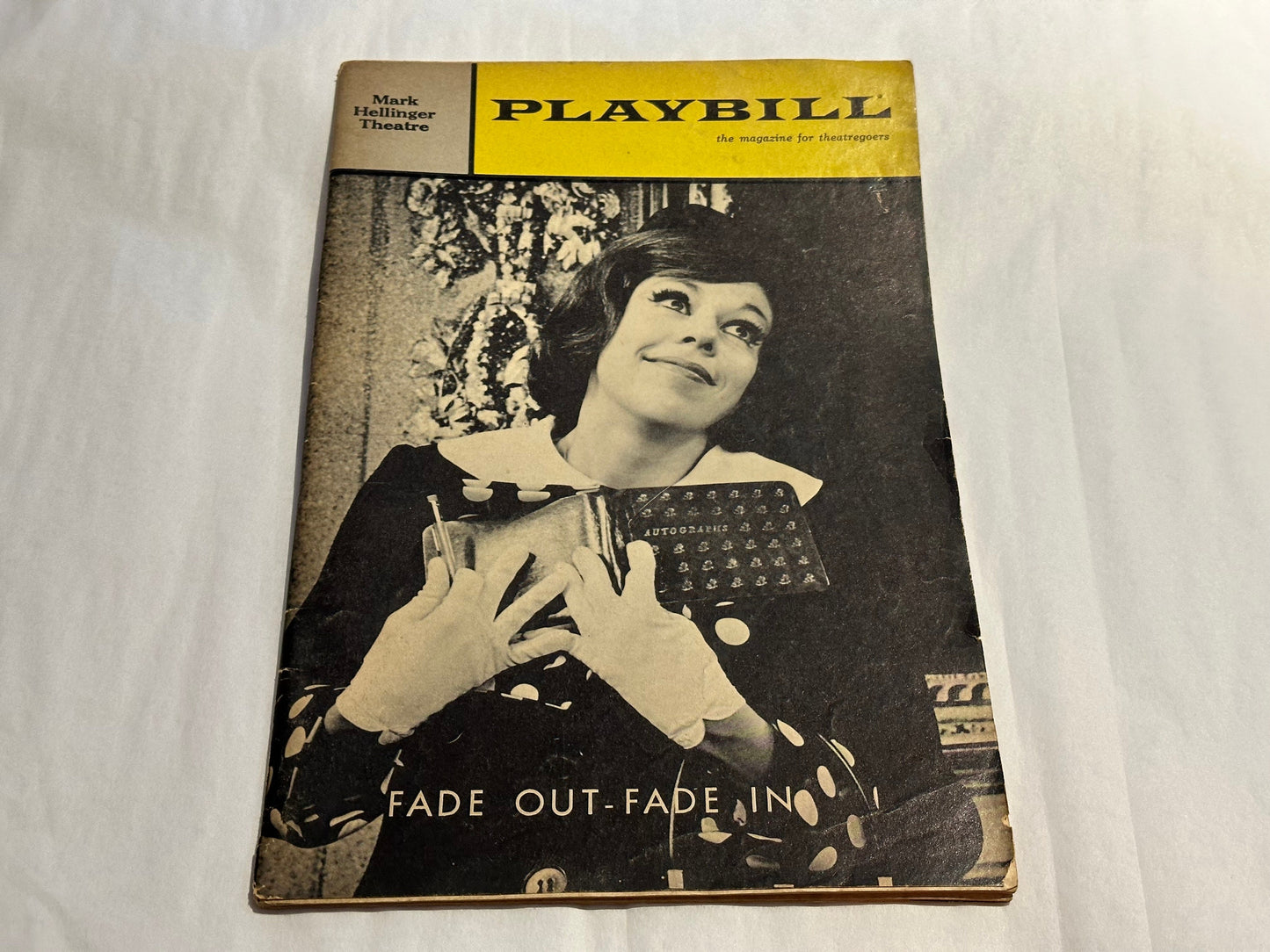 Fade Out - Fade In Playbill - Mark Hellinger Theatre | Broadway Memorabilia