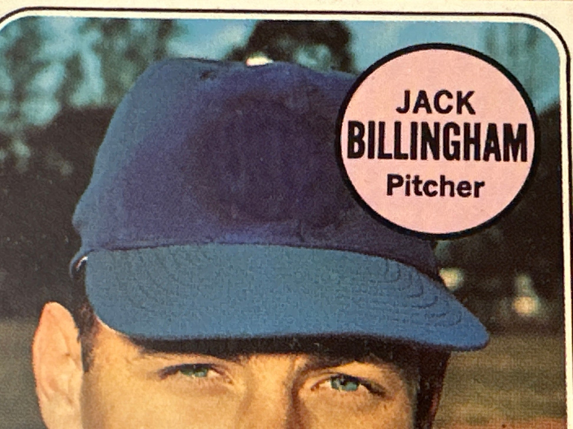 1969 Expos Jack Billingham Pitcher | Baseball Card