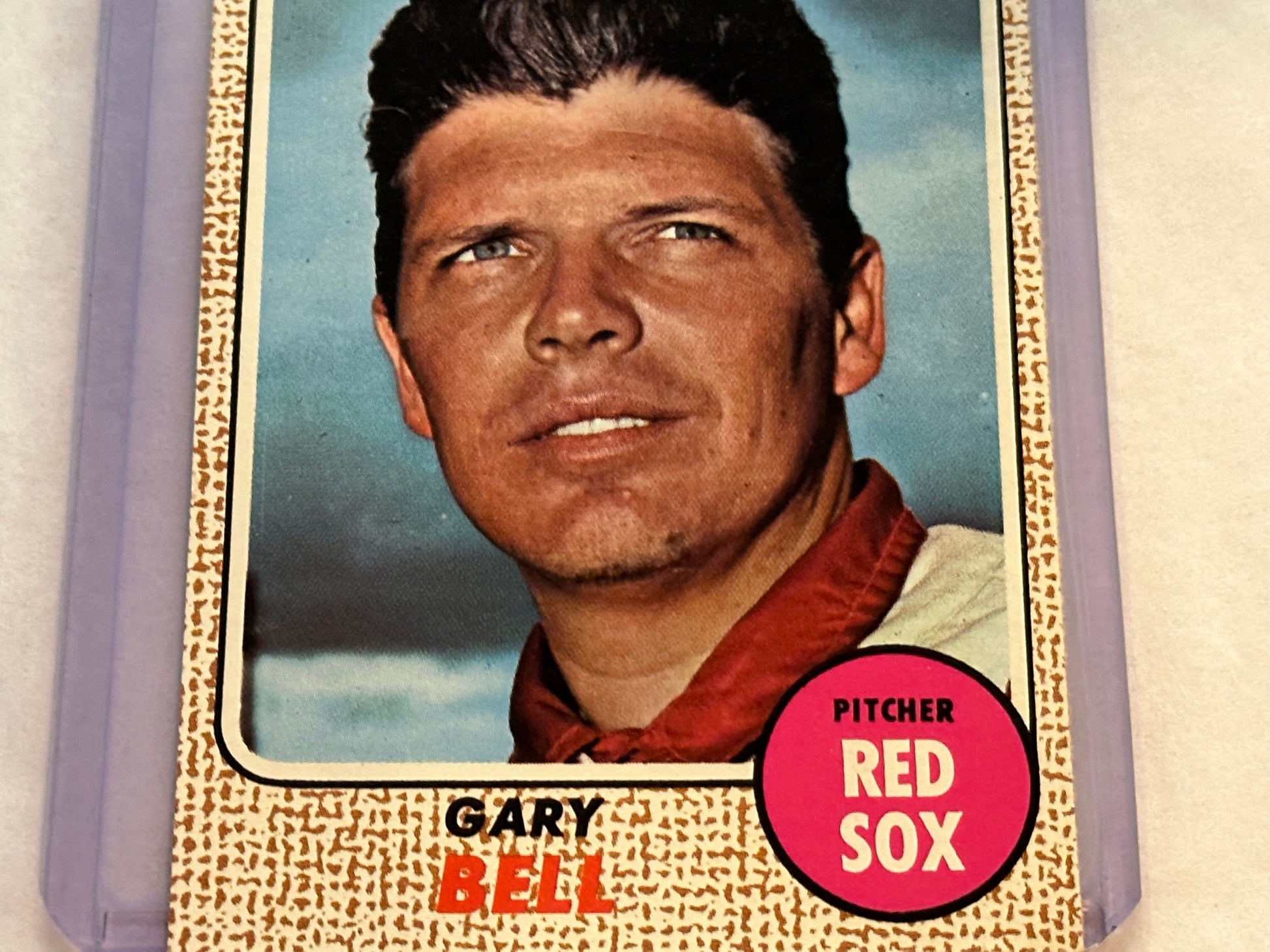 Gary Bell - Red Sox Pitcher | 1968 Baseball Card