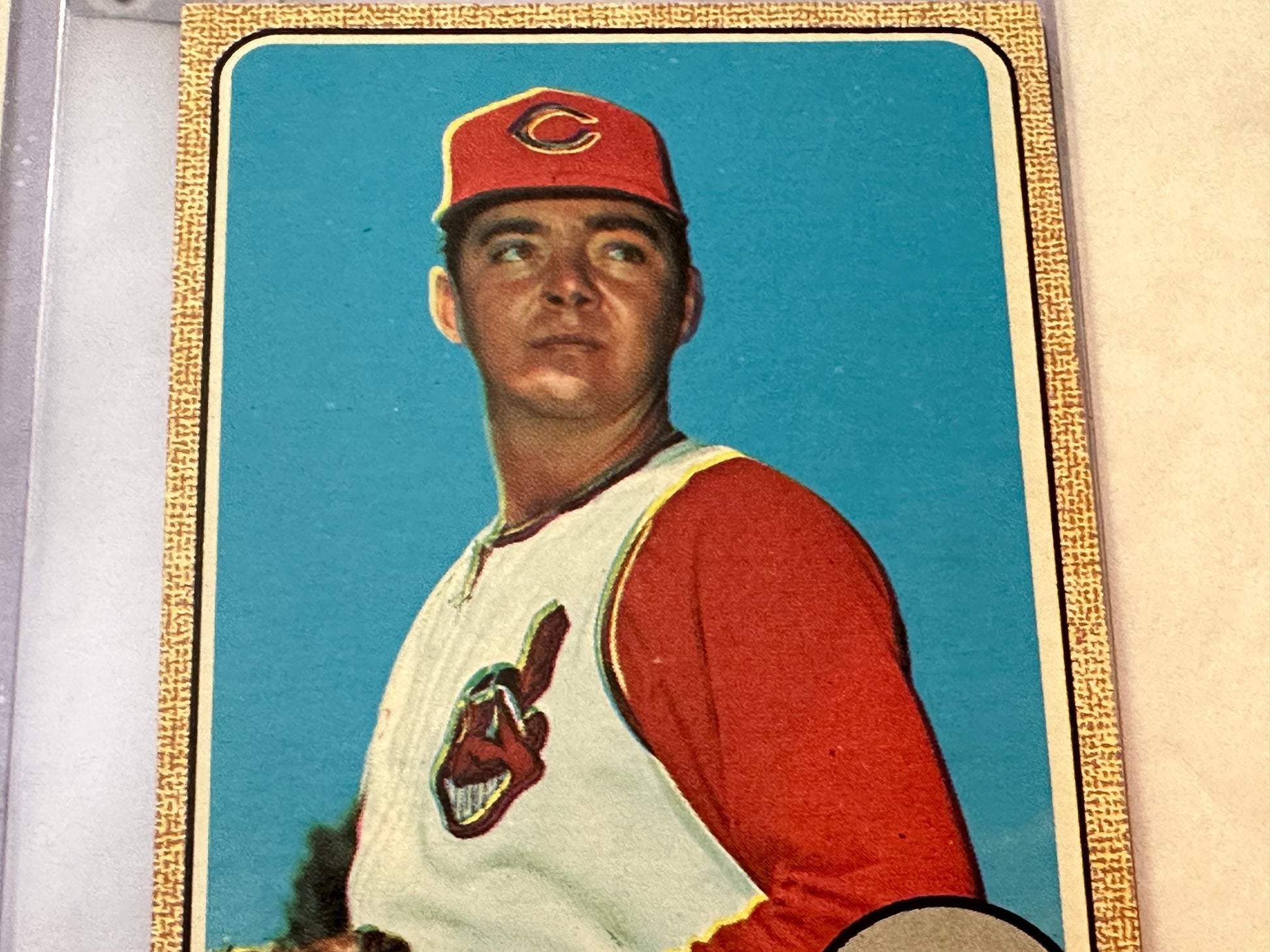 Bob Allen - Cleveland Indians Pitcher | 1968 Baseball Card