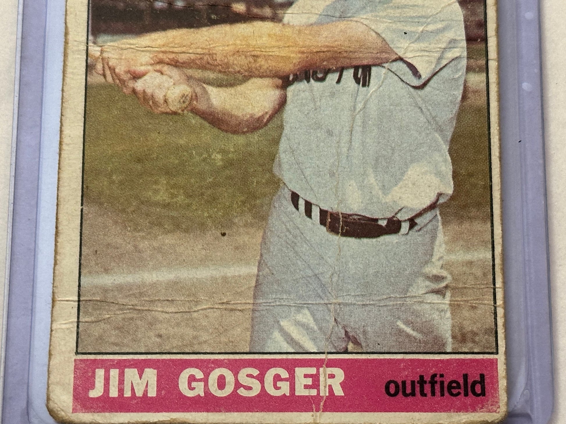 Jim Gosger - Red Sox Outfield | 1966 Baseball Card