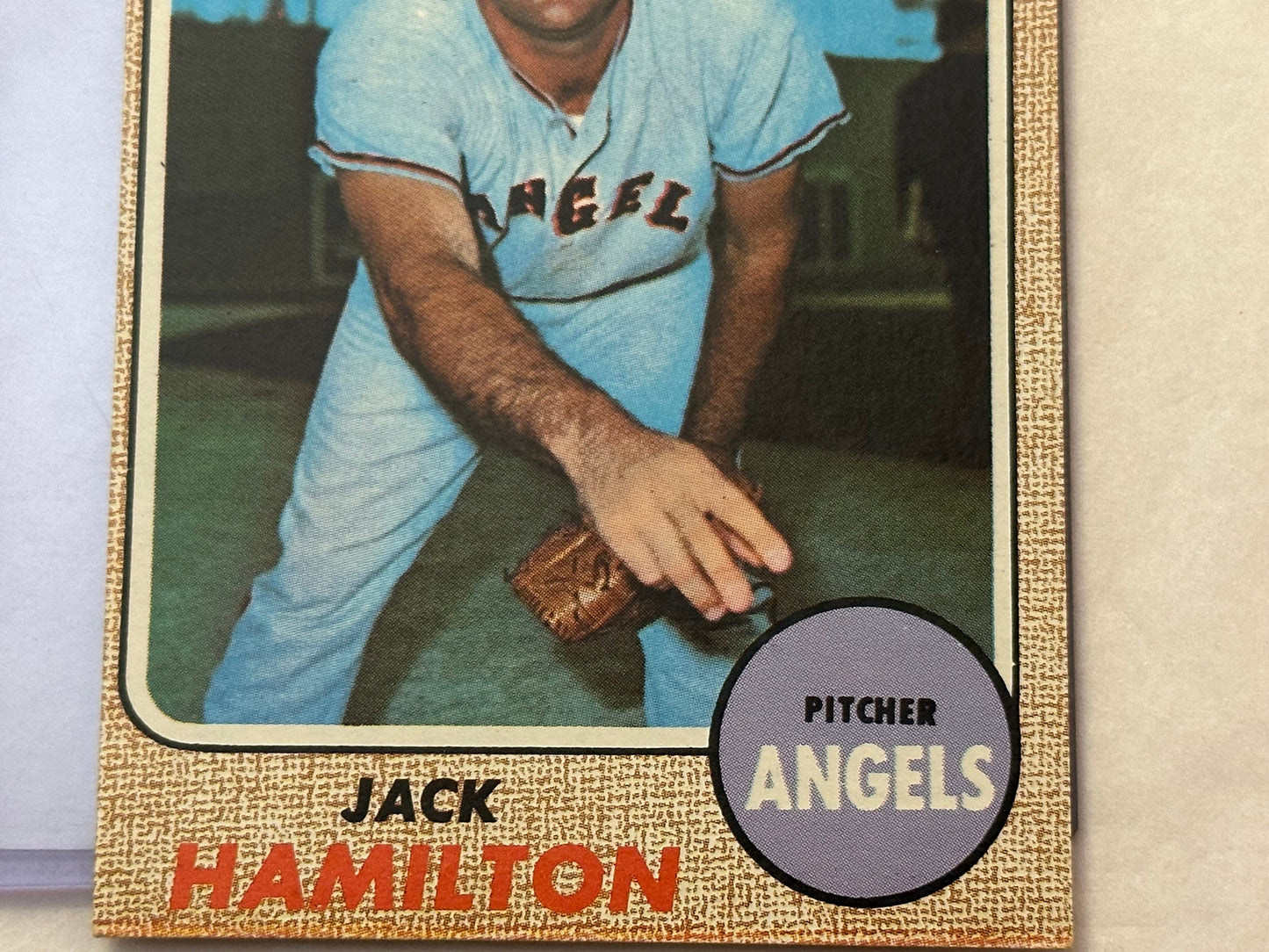 Jack Hamilton - Angels Pitcher | Baseball Card