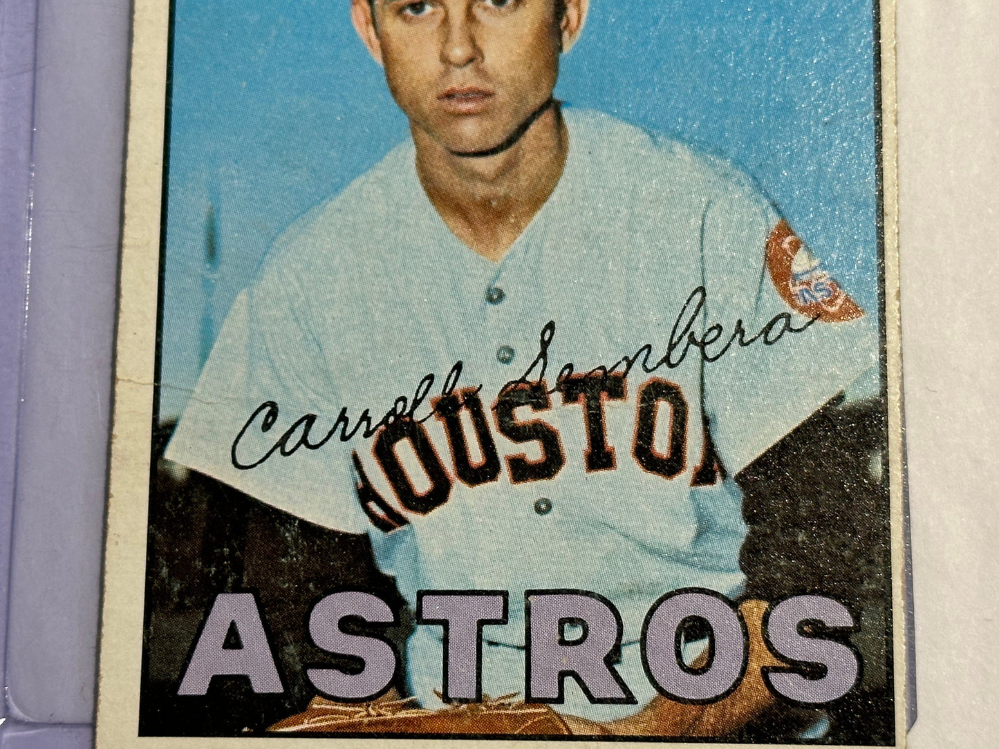 Carroll Sembera - Houston Astros - Pitcher | Baseball Card