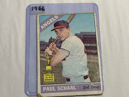 Paul Schaal - California Angels - 3rd Base | Baseball Card