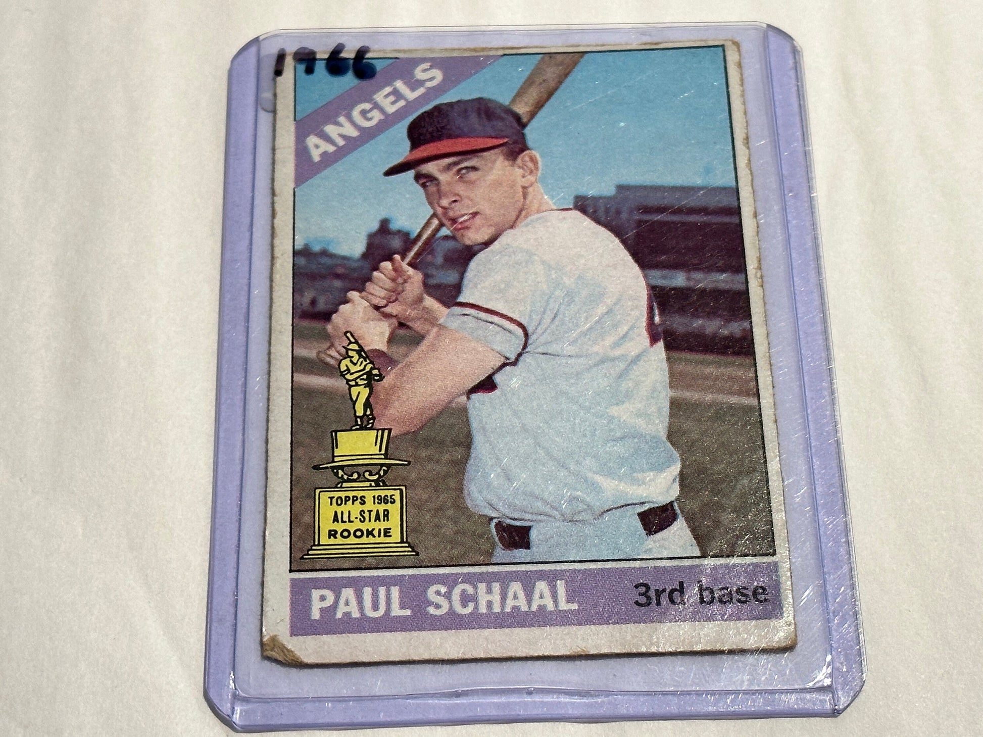 Paul Schaal - California Angels - 3rd Base | Baseball Card