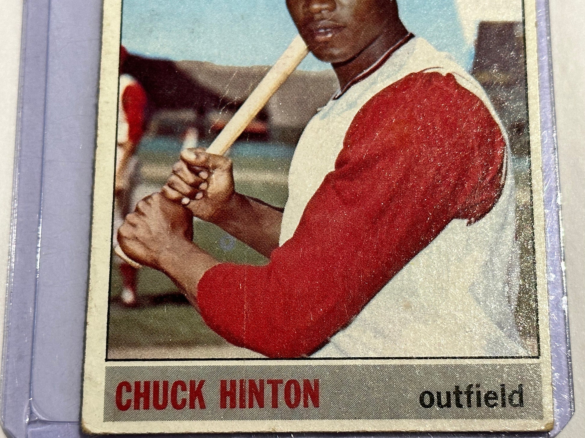 Chuck Hinton - Cleveland Indians - Outfield Player | Baseball Card