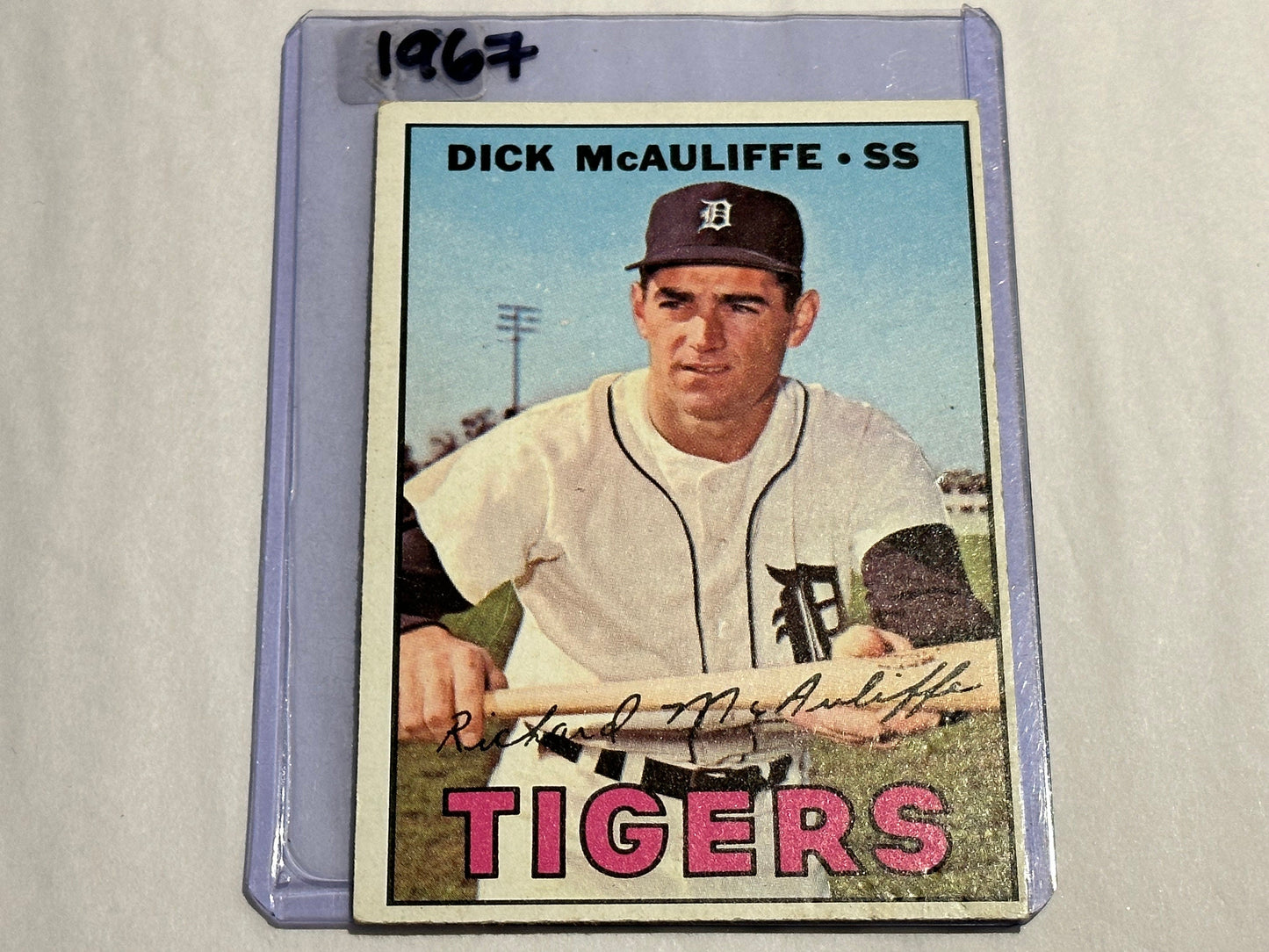 Dick McAuliffe - Detroit Tigers - Shortstop | Baseball Card