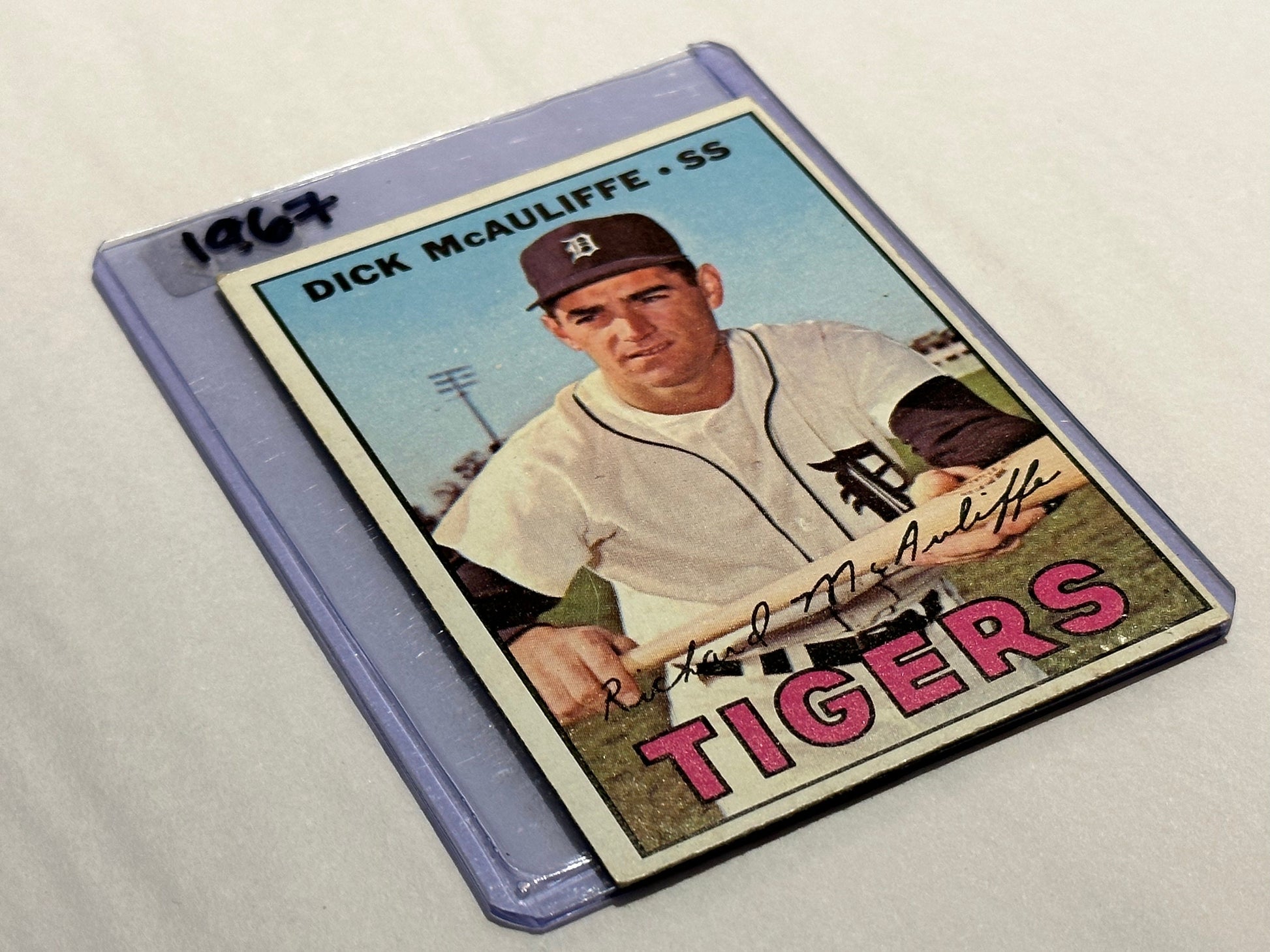 Dick McAuliffe - Detroit Tigers - Shortstop | Baseball Card