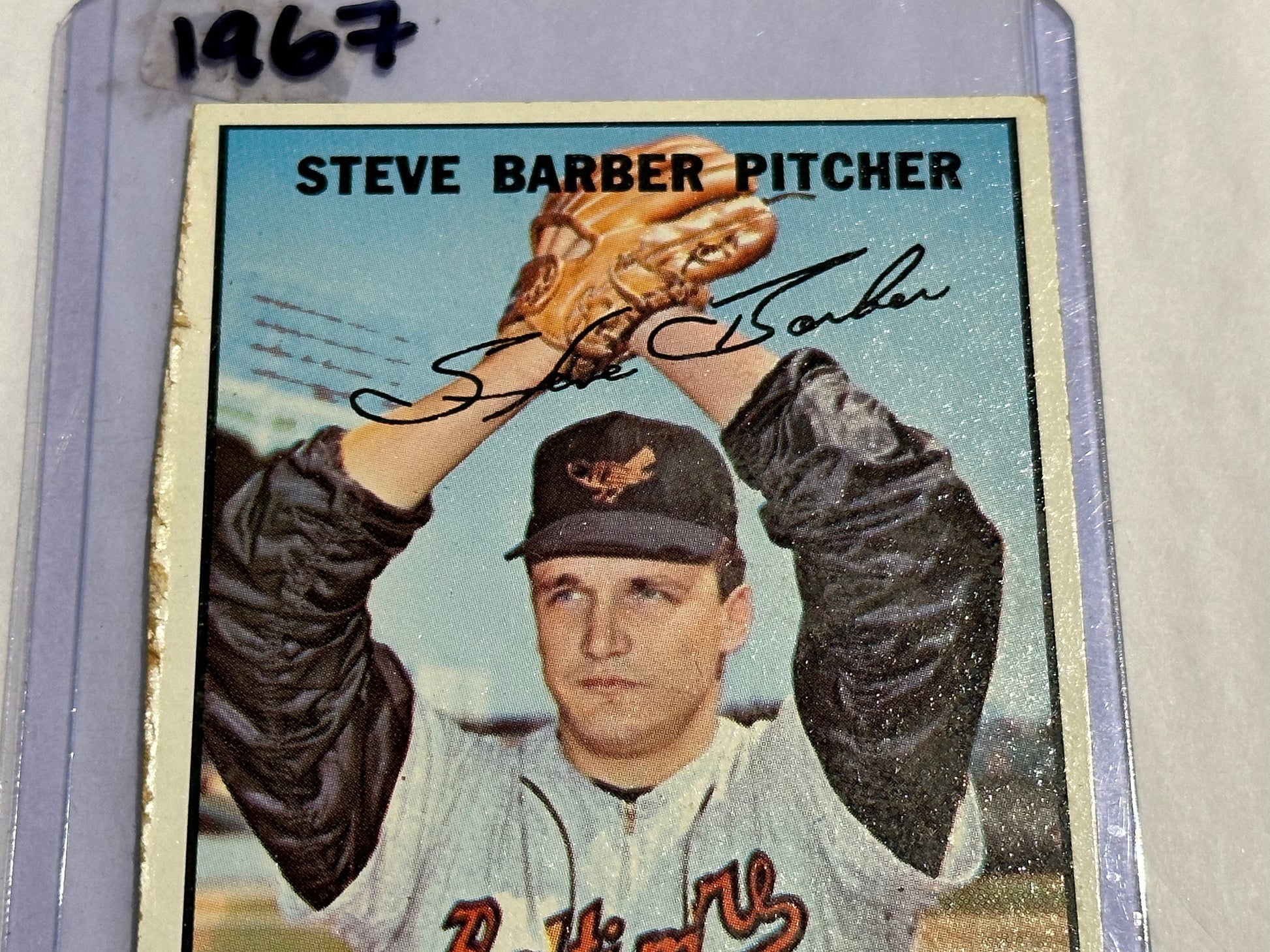 Steve Barber - Baltimore Orioles - Pitcher | Baseball Card