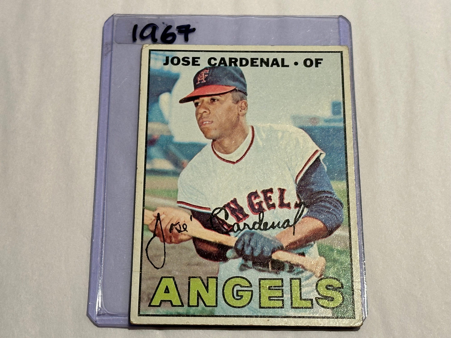 Jose Cardenal - California Angels - Outfield Player | Baseball Card