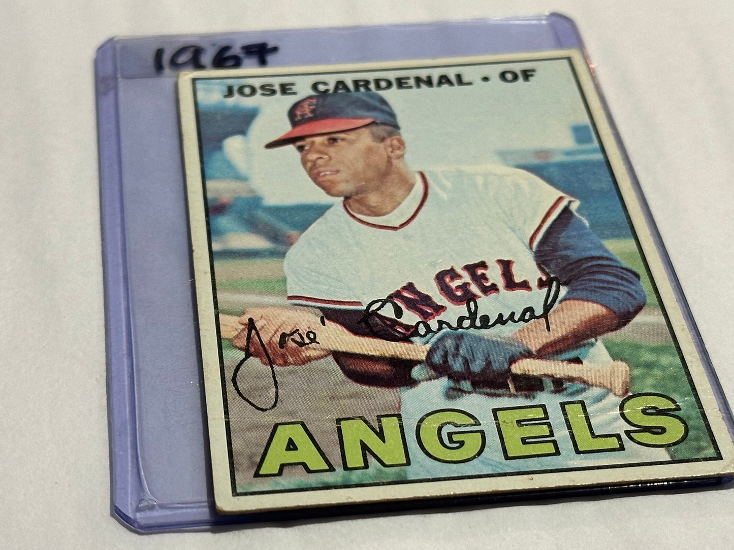 Jose Cardenal - California Angels - Outfield Player | Baseball Card