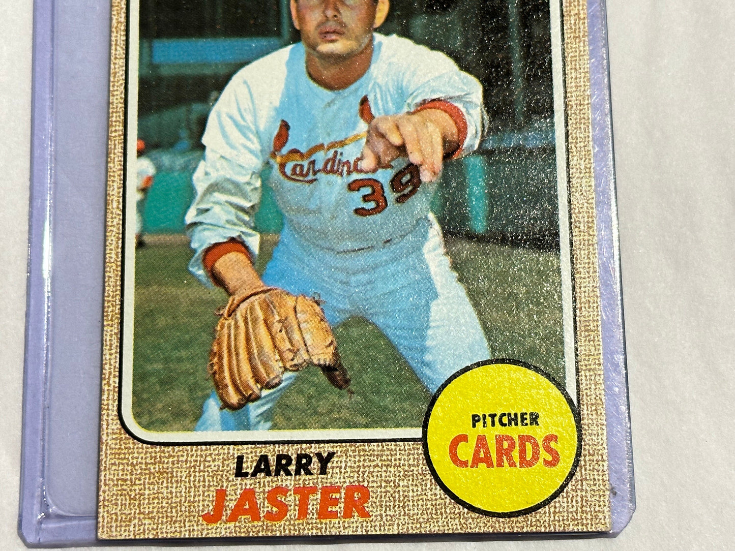 Larry Jaster - St. Louis Cardinals Pitcher | Baseball Card