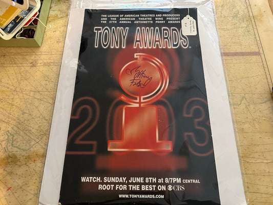 Original Signed Tony Awards Poster from 2003 | Home Decor