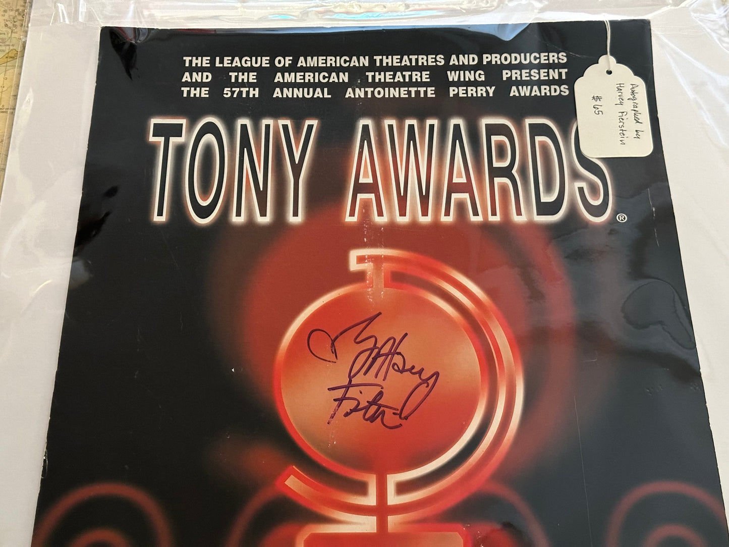 Original Signed Tony Awards Poster from 2003 | Home Decor