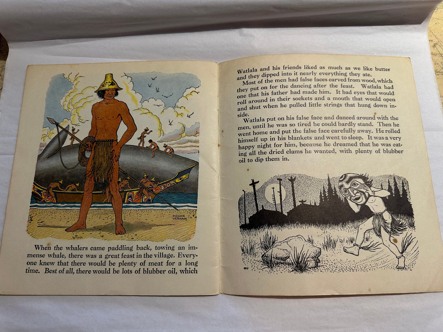 Watlala An Indian of the Northwest | Children's Book